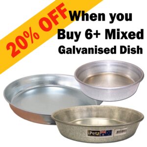 Galvanised Dish Special - 20% OFF