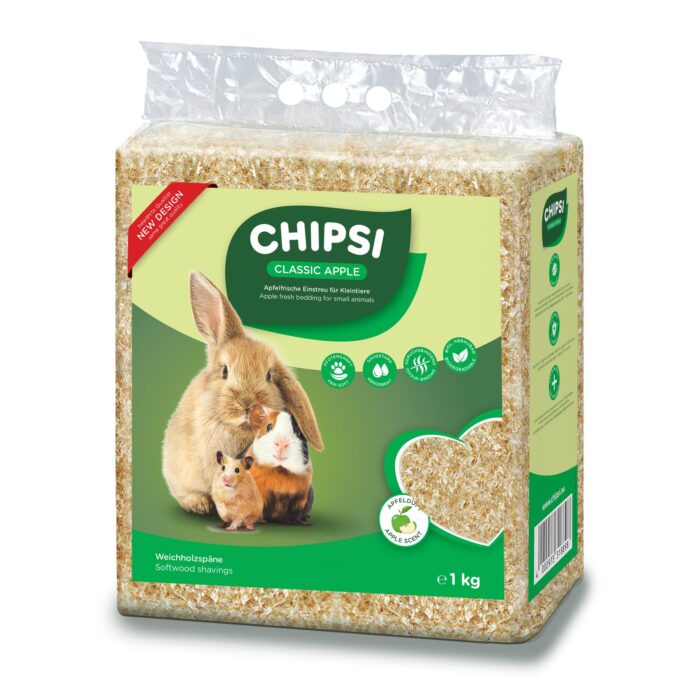 07.13a Chipsi Green Apple - 1kg NEW PACKAGING