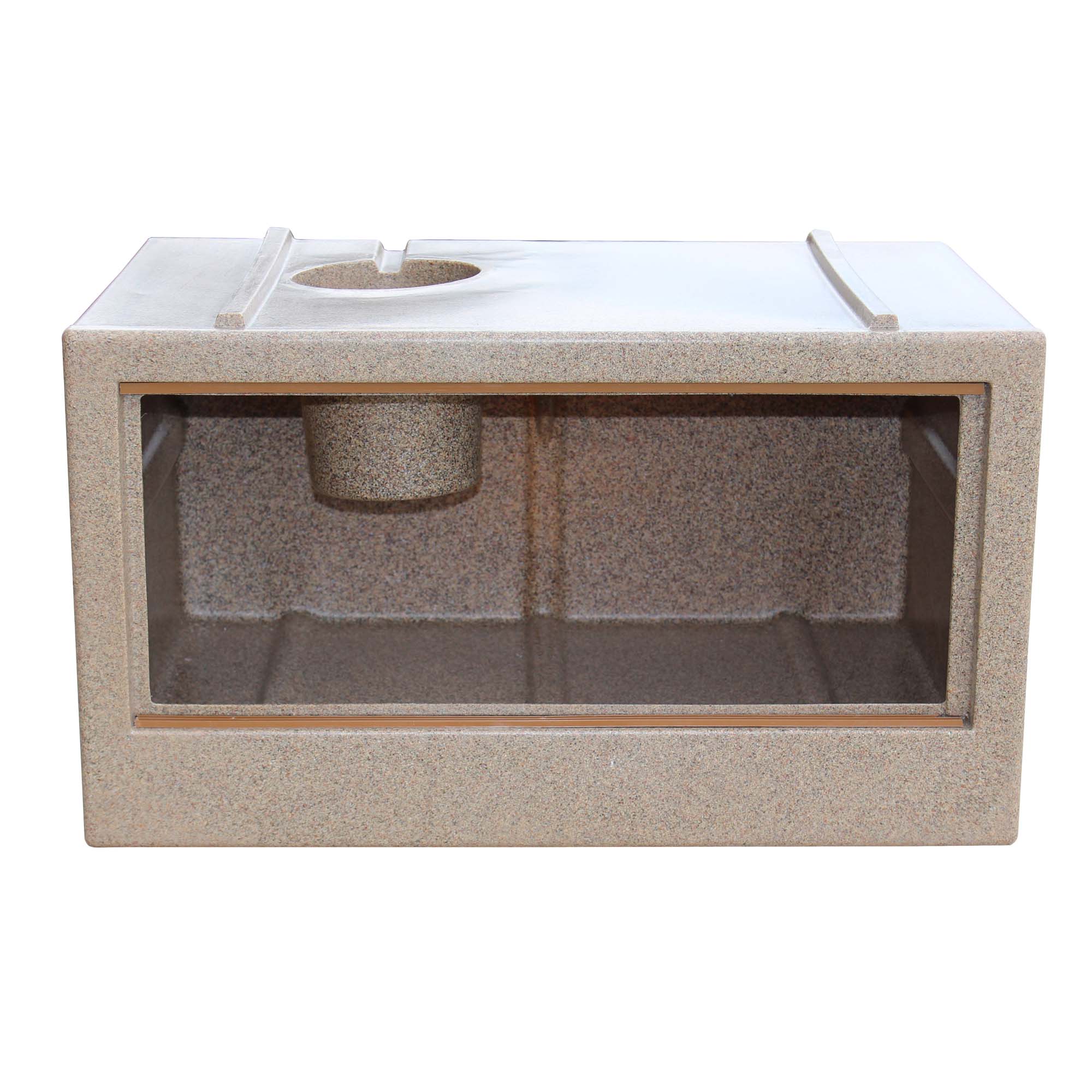 02.07aD Deluxe URS Vivarium Sandstone (DOMED)