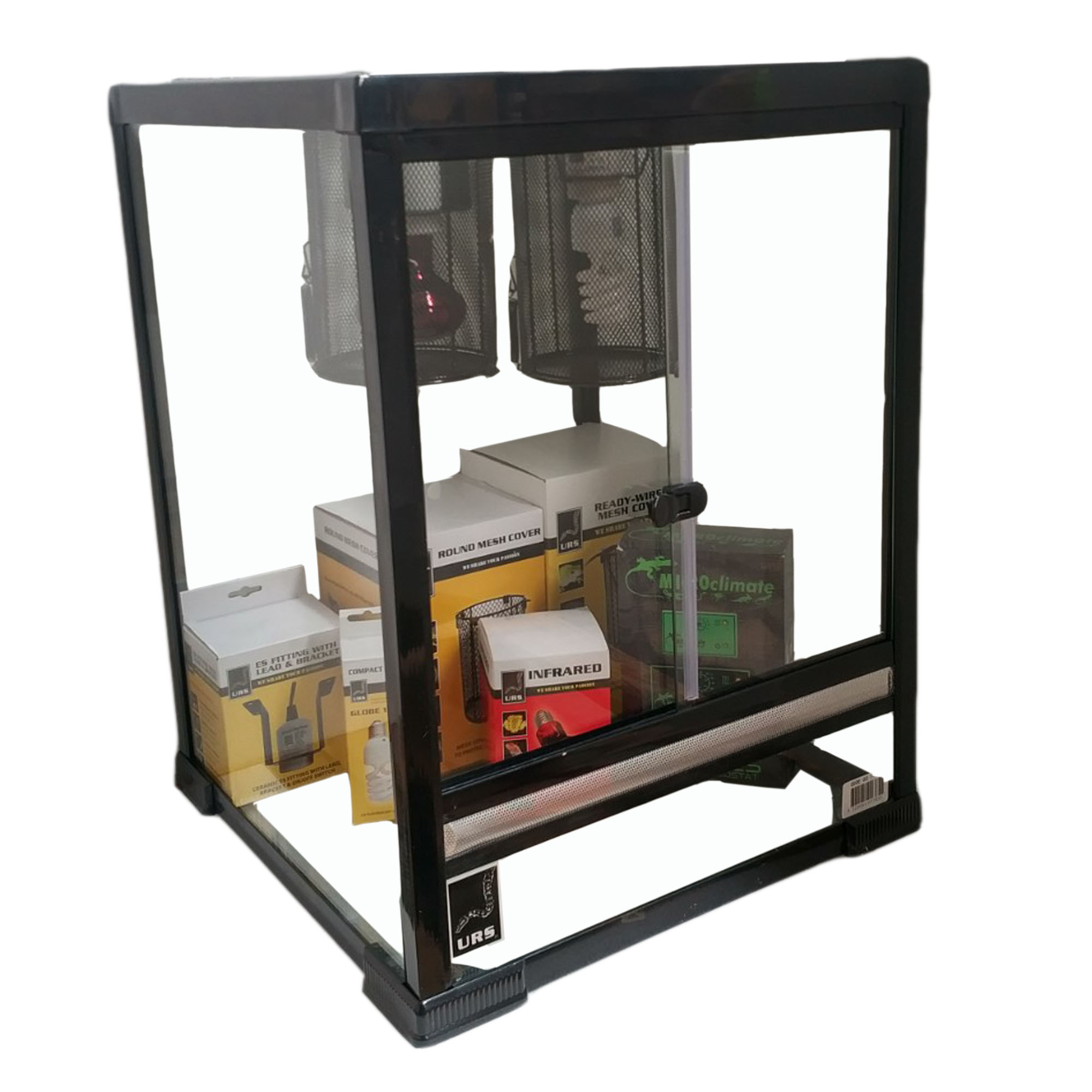 02.14di URS Tower Terrarium with Heat & Light Package