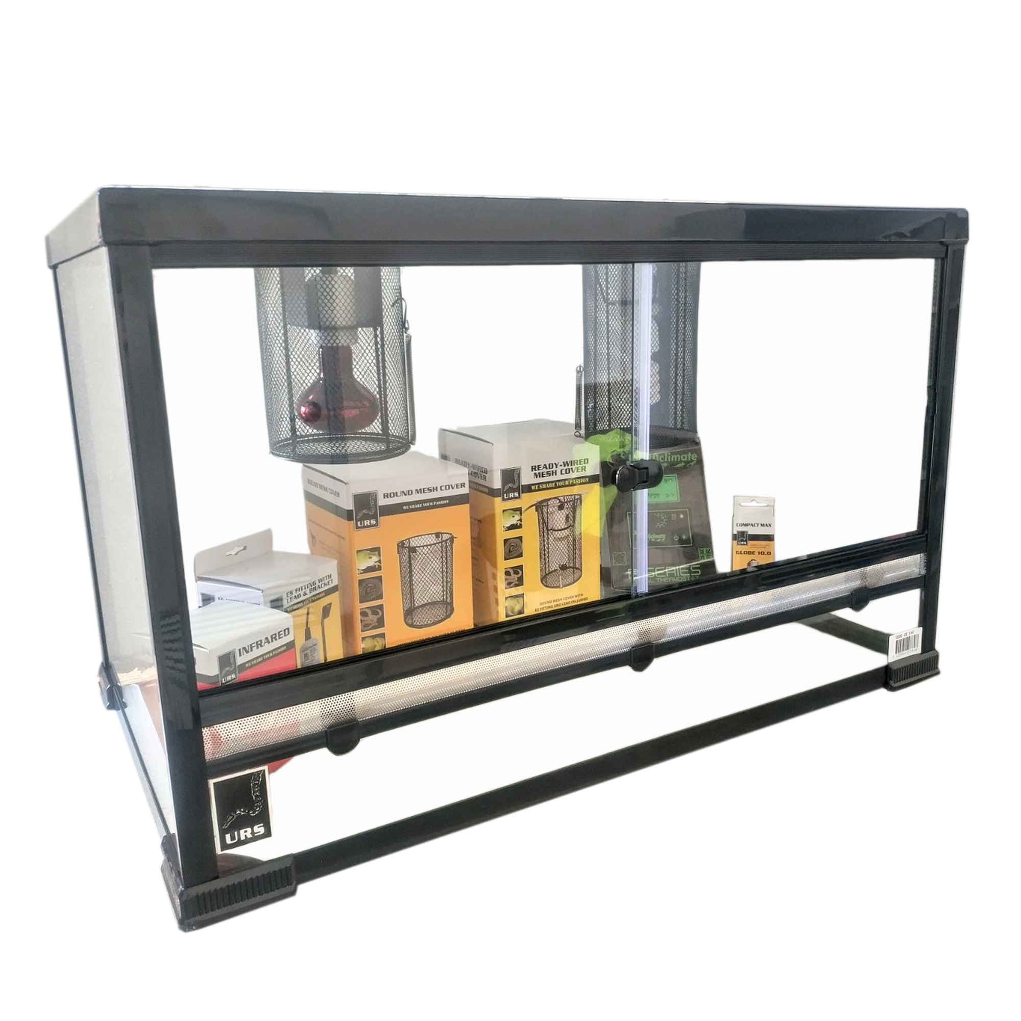 02.14ci URS Large Terrarium with Heat & Light Package