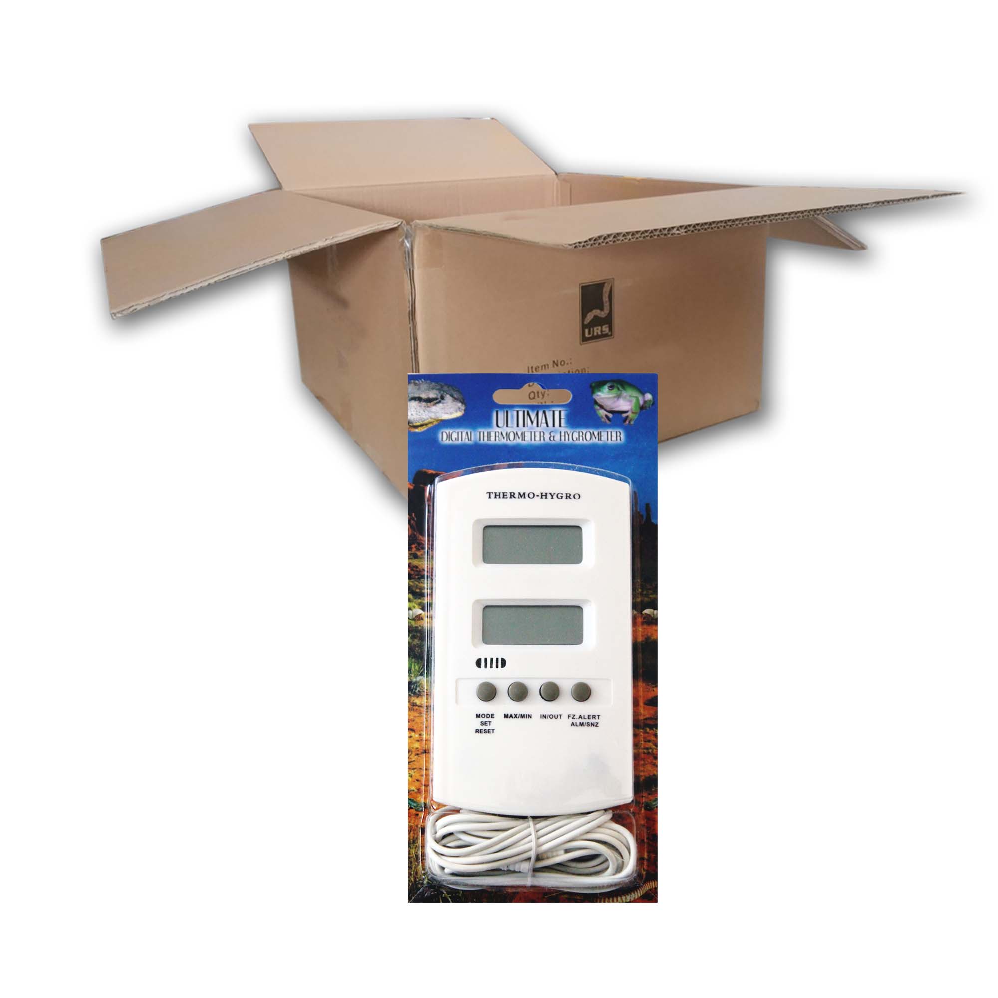 03.07 URS Digital Thermometer & Hygrometer (Box of 5)