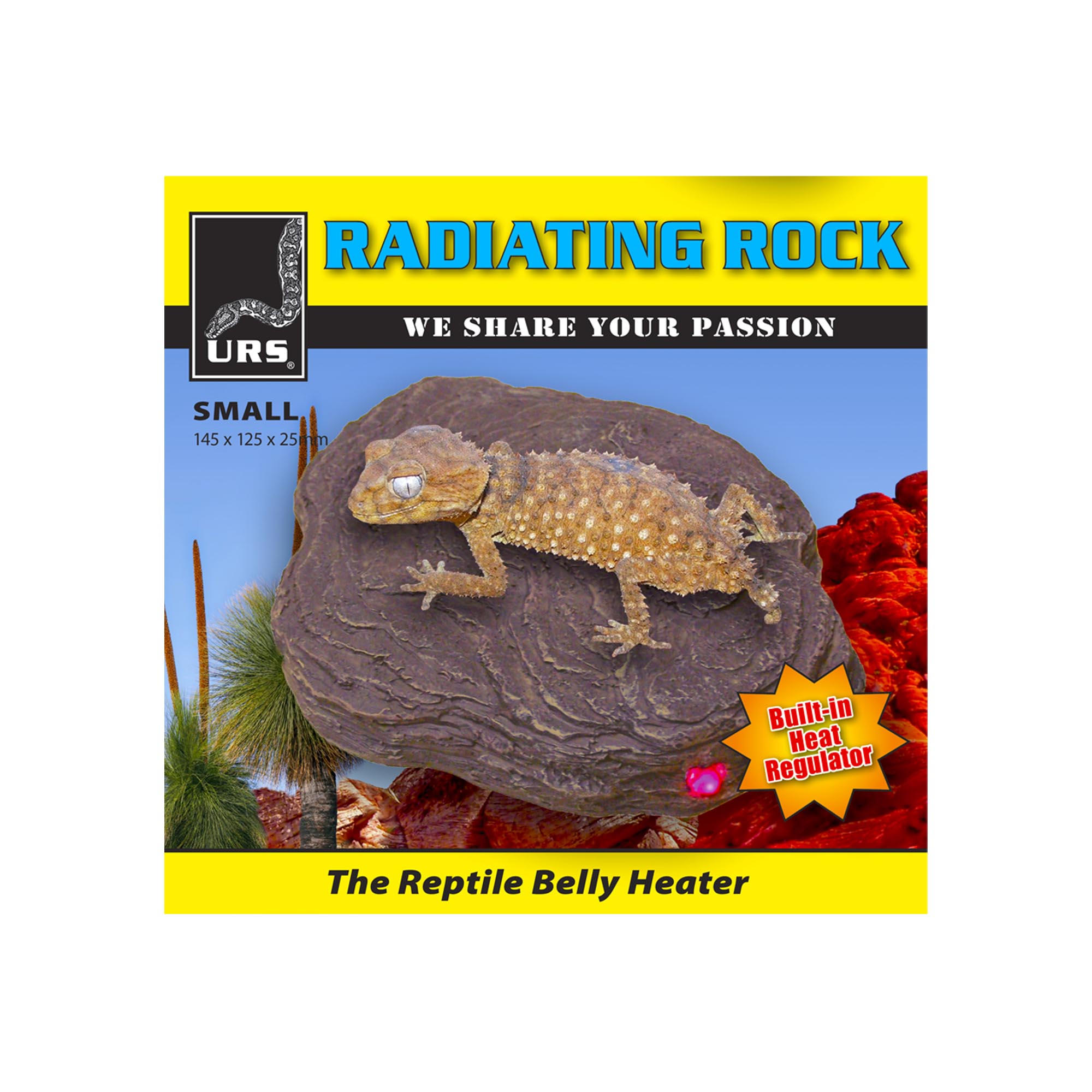 04.01a Radiating Rock Small 6watts