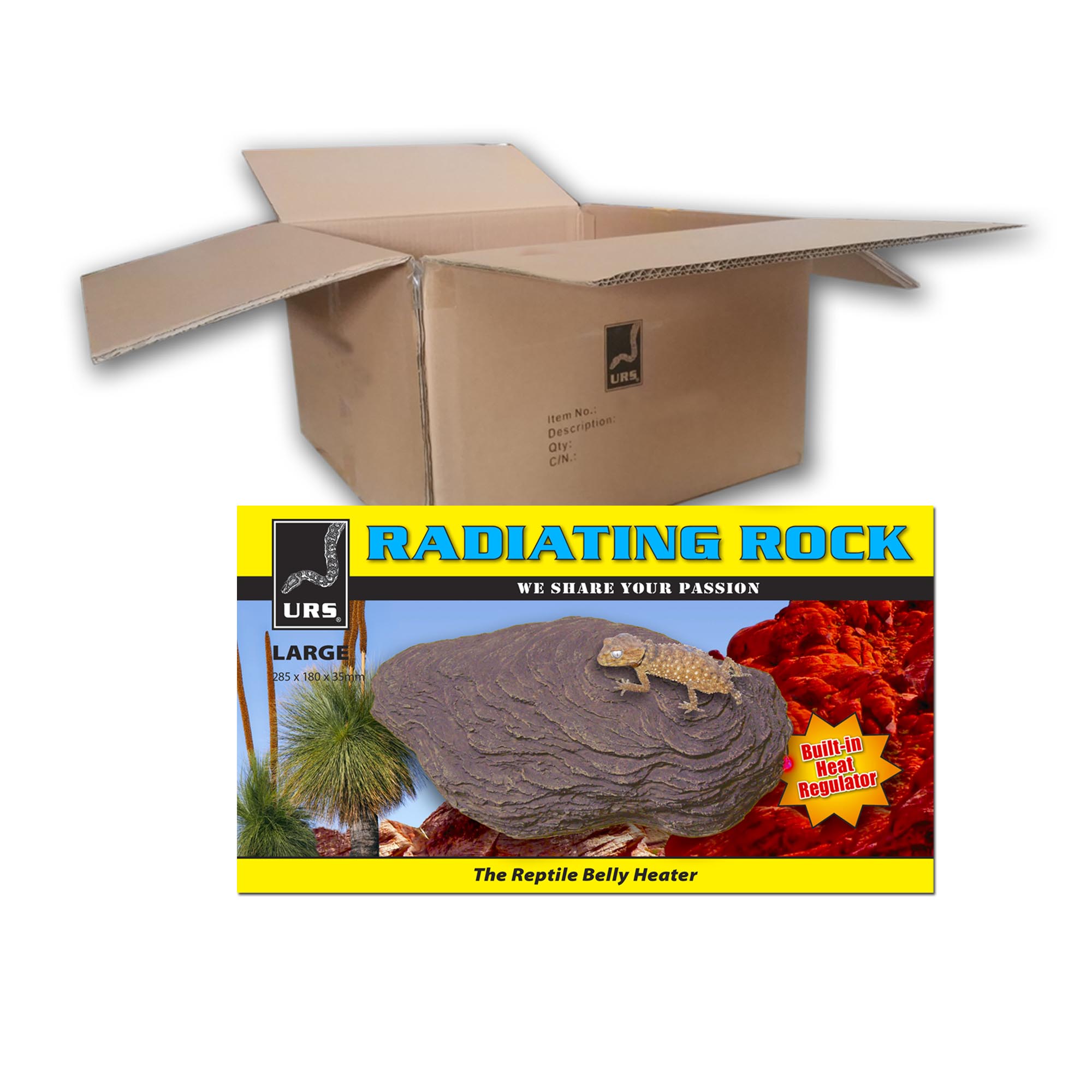 04.01c Radiating Rock Large 24watts (BOX 5)