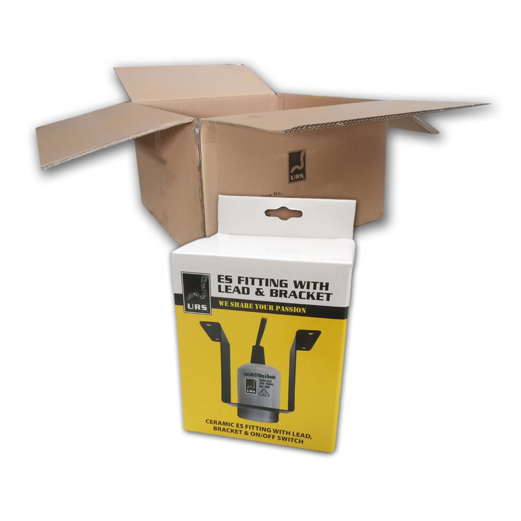 04.03 ES Fitting with Lead & Bracket (BOX 50)