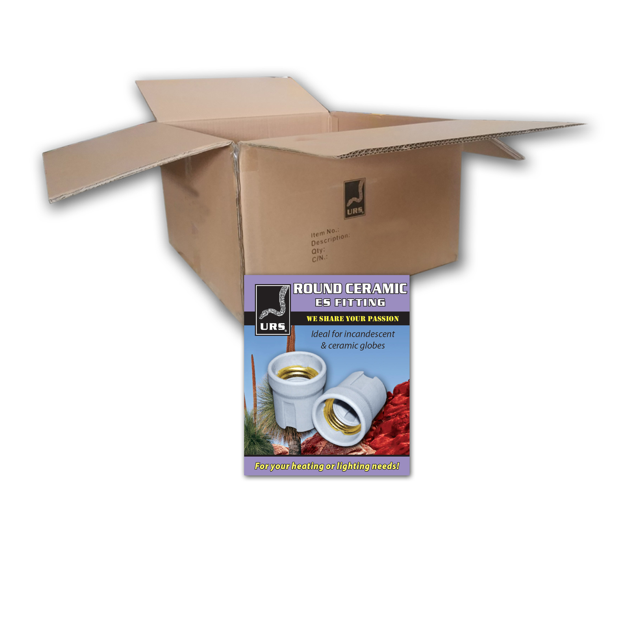 04.05 URS Sm Ceramic Fitting (Box of 50)