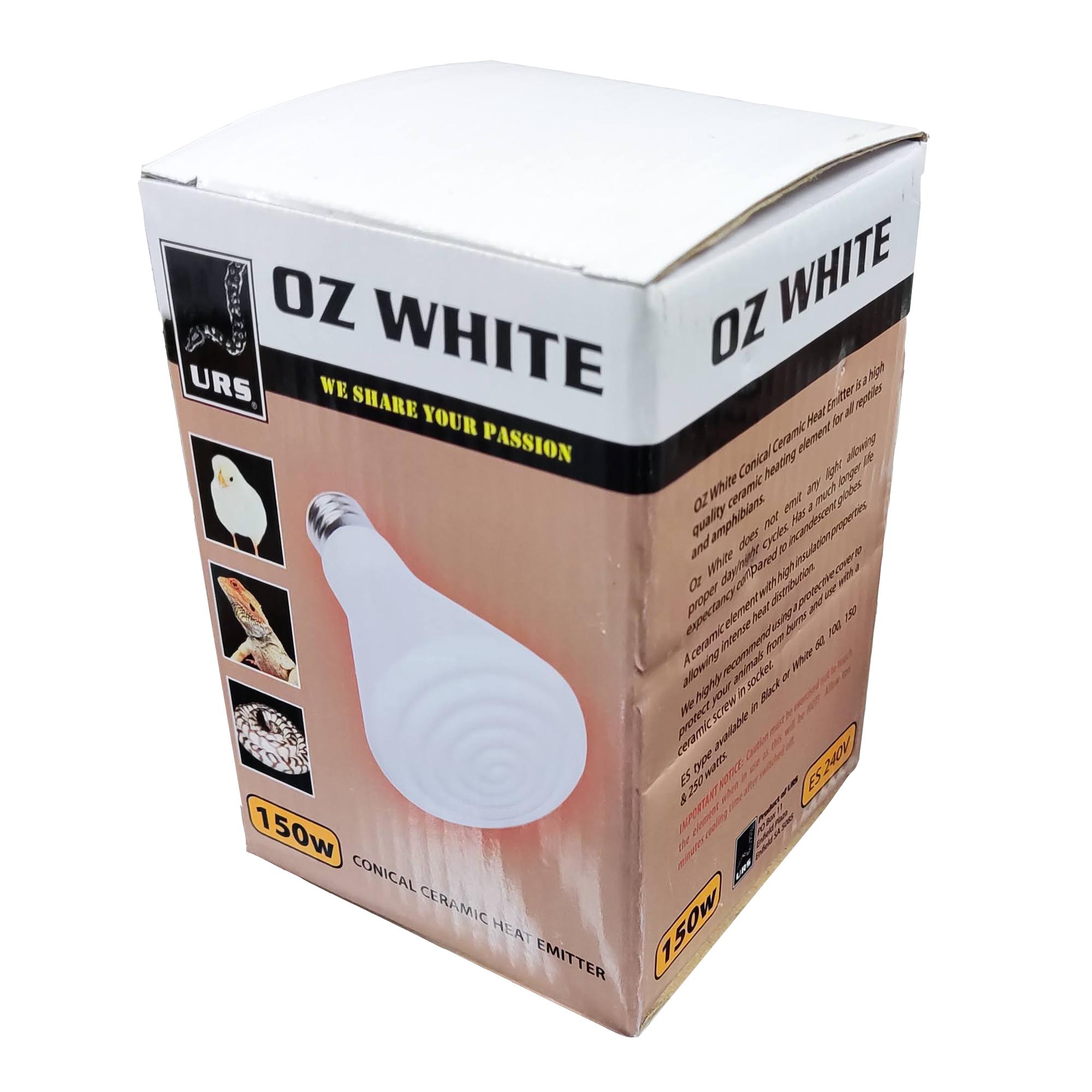 04.09b Ceramic Oz White 150W