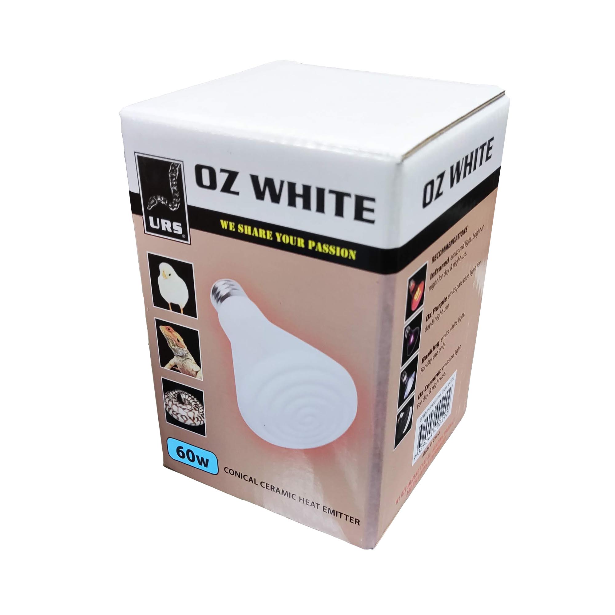 04.15a Ceramic Oz White 60W