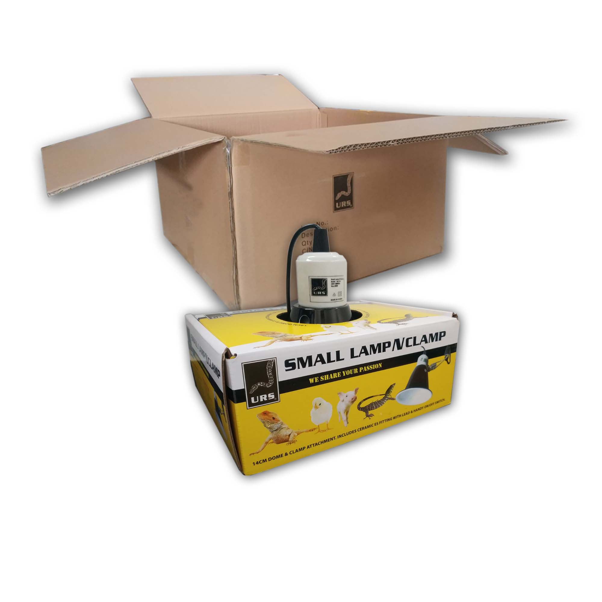 04.31a Small Lamp 'N' Clamp 140mm (BOX 12)
