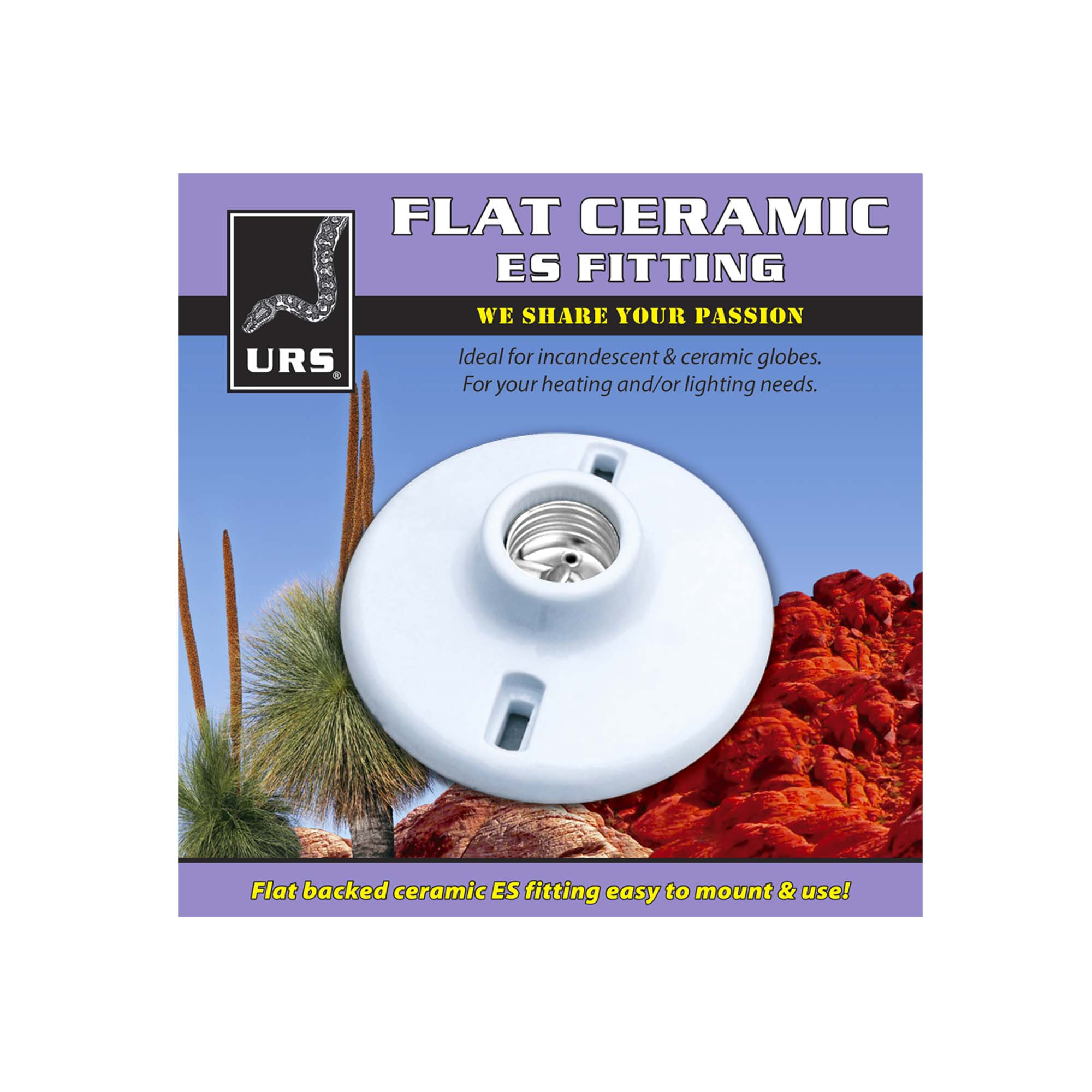 04.32 Ultimate Ceramic Flat ES Fitting