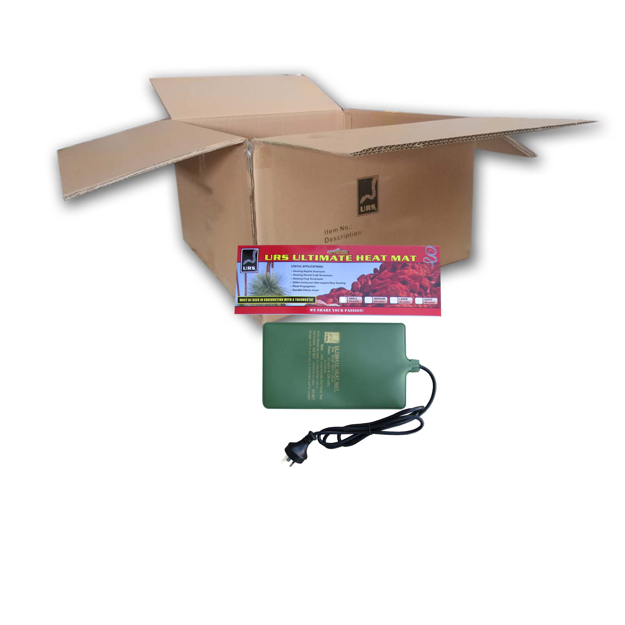 04.34a Ultimate Heat Mat (Box of 50) Small 10w