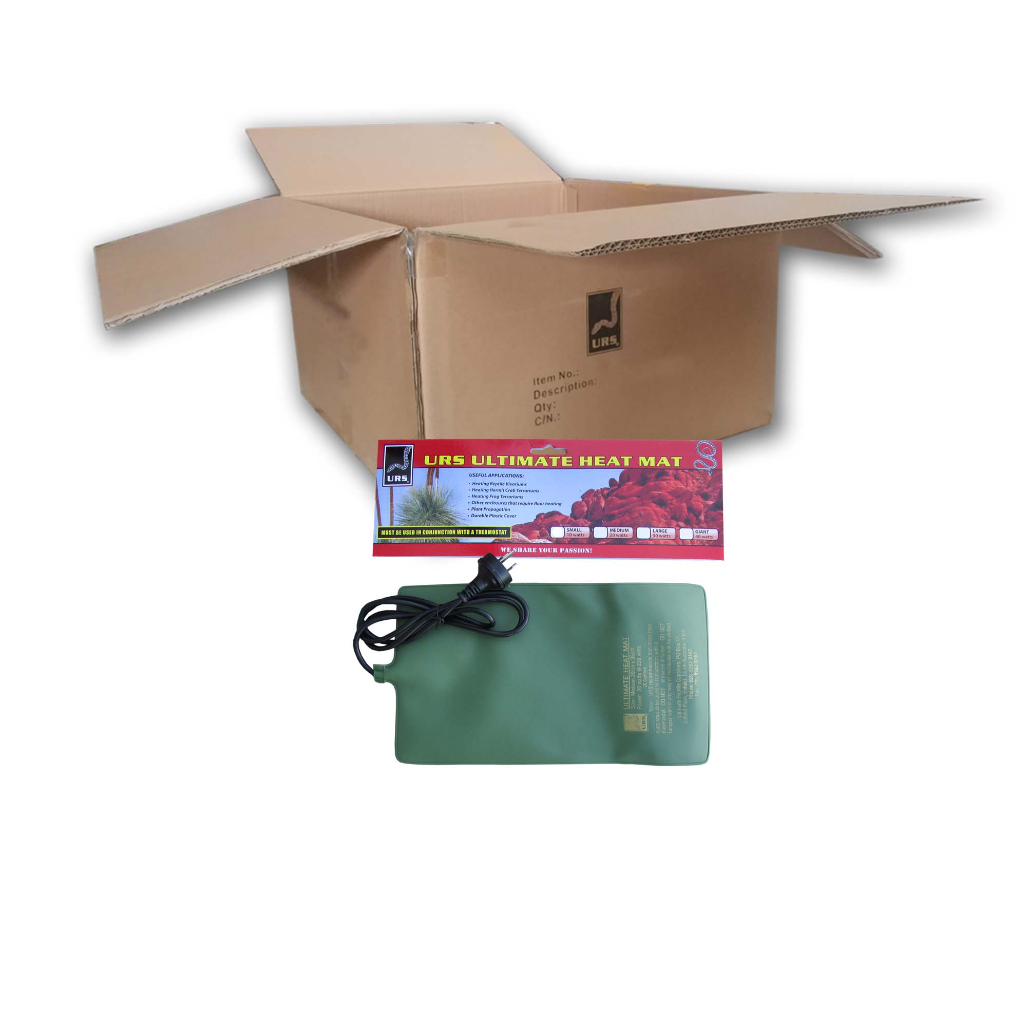 04.34b Ultimate Heat Mat (Box of 25) Medium 20w