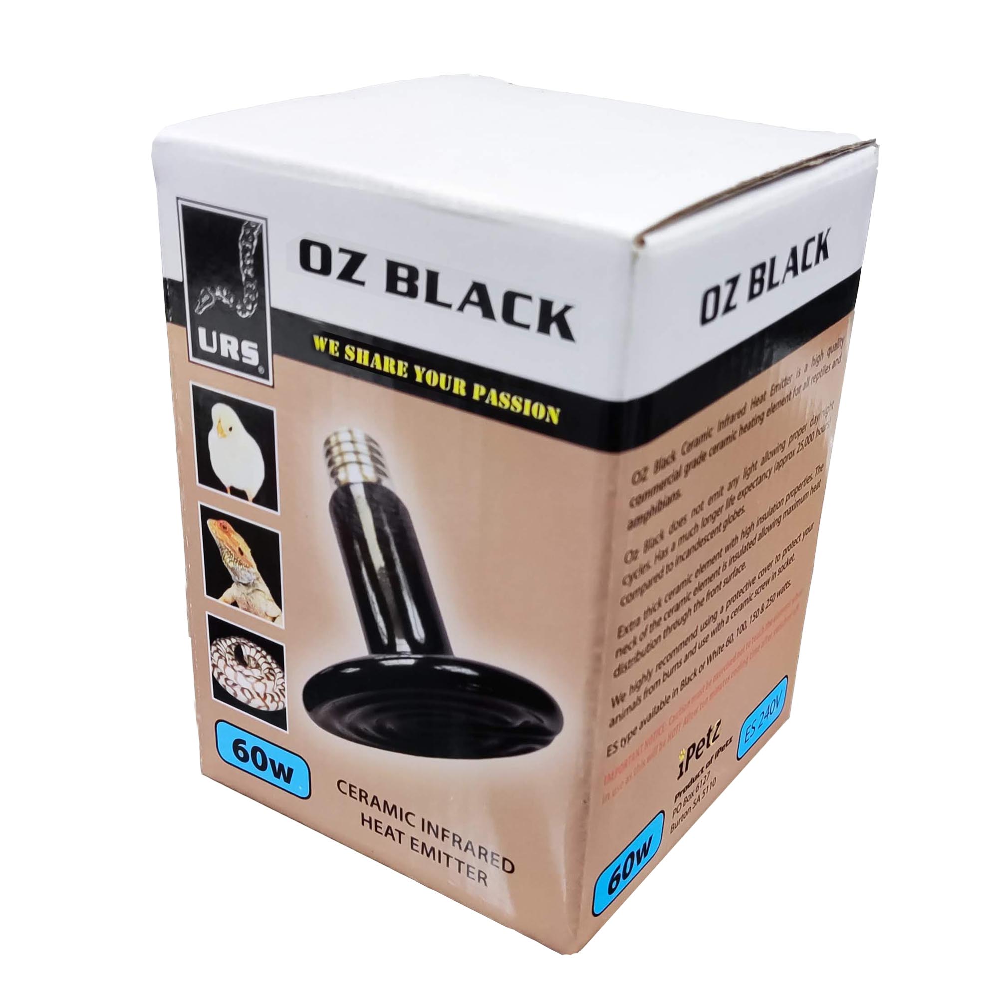04.40 Ceramic Oz Black 60w