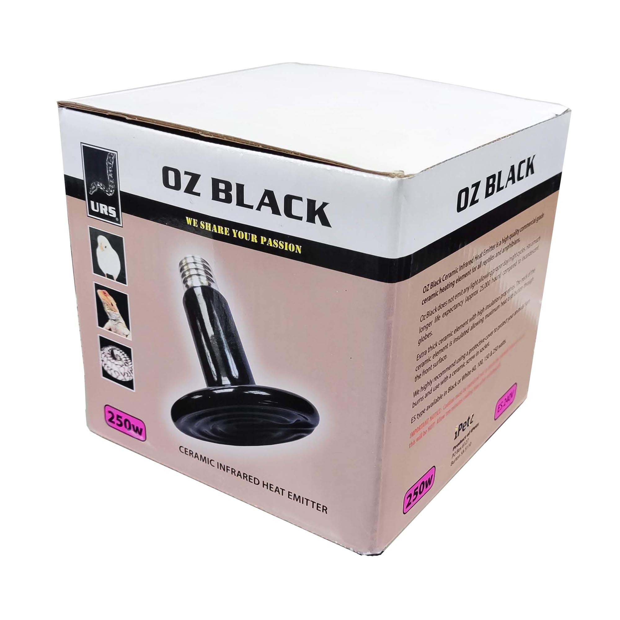 04.43 Ceramic Oz Black 250W