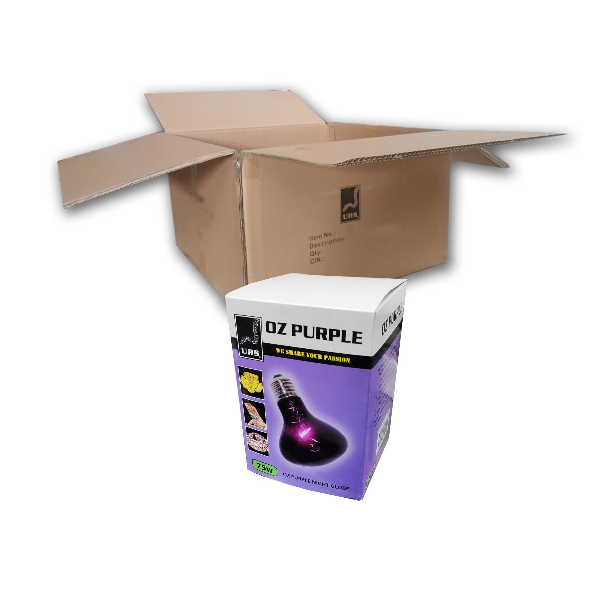 04.80c Globe Sm Oz Purple (Box of 50) 75w