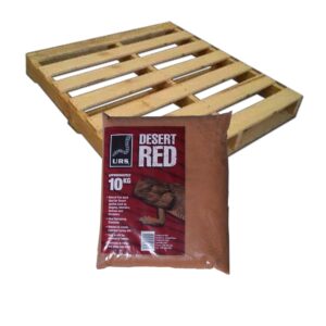07.08 Desert Red Sand 10kg bag (Pallet of 50)