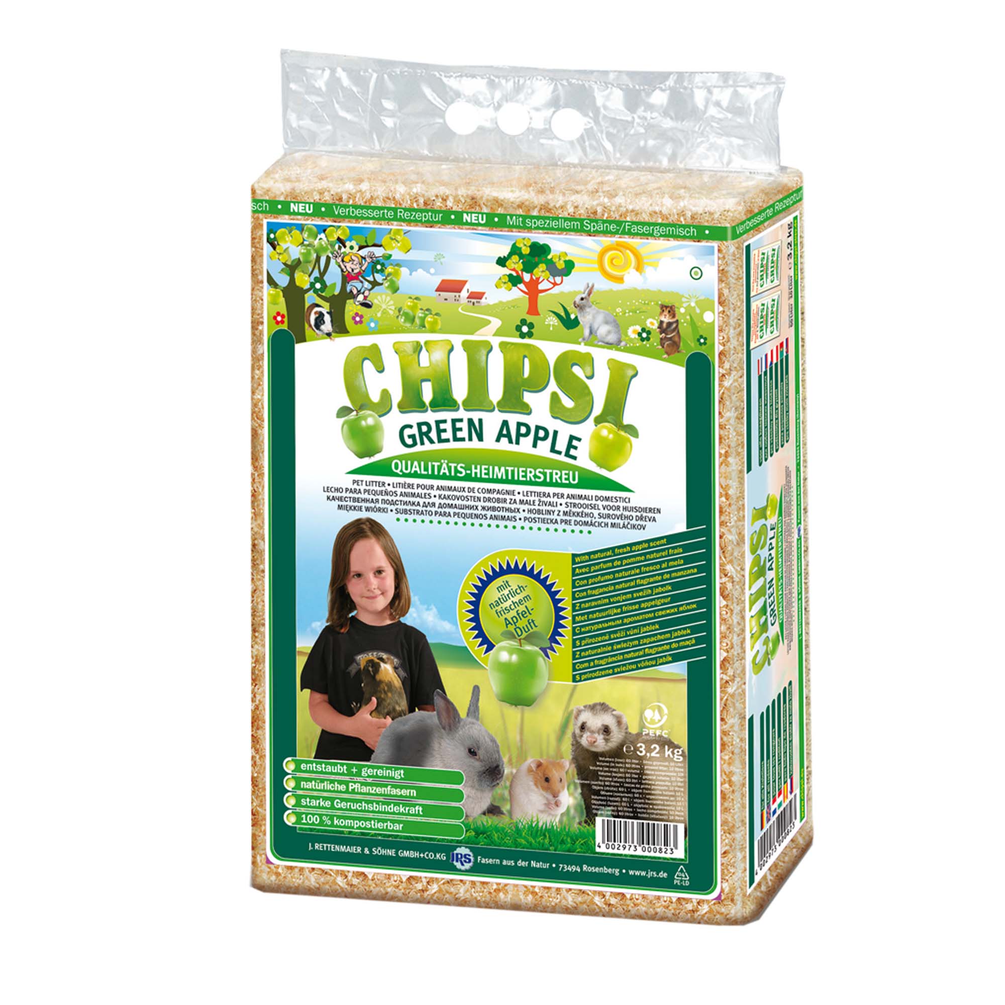 07.13b Chipsi Green Apple- 3.2kg