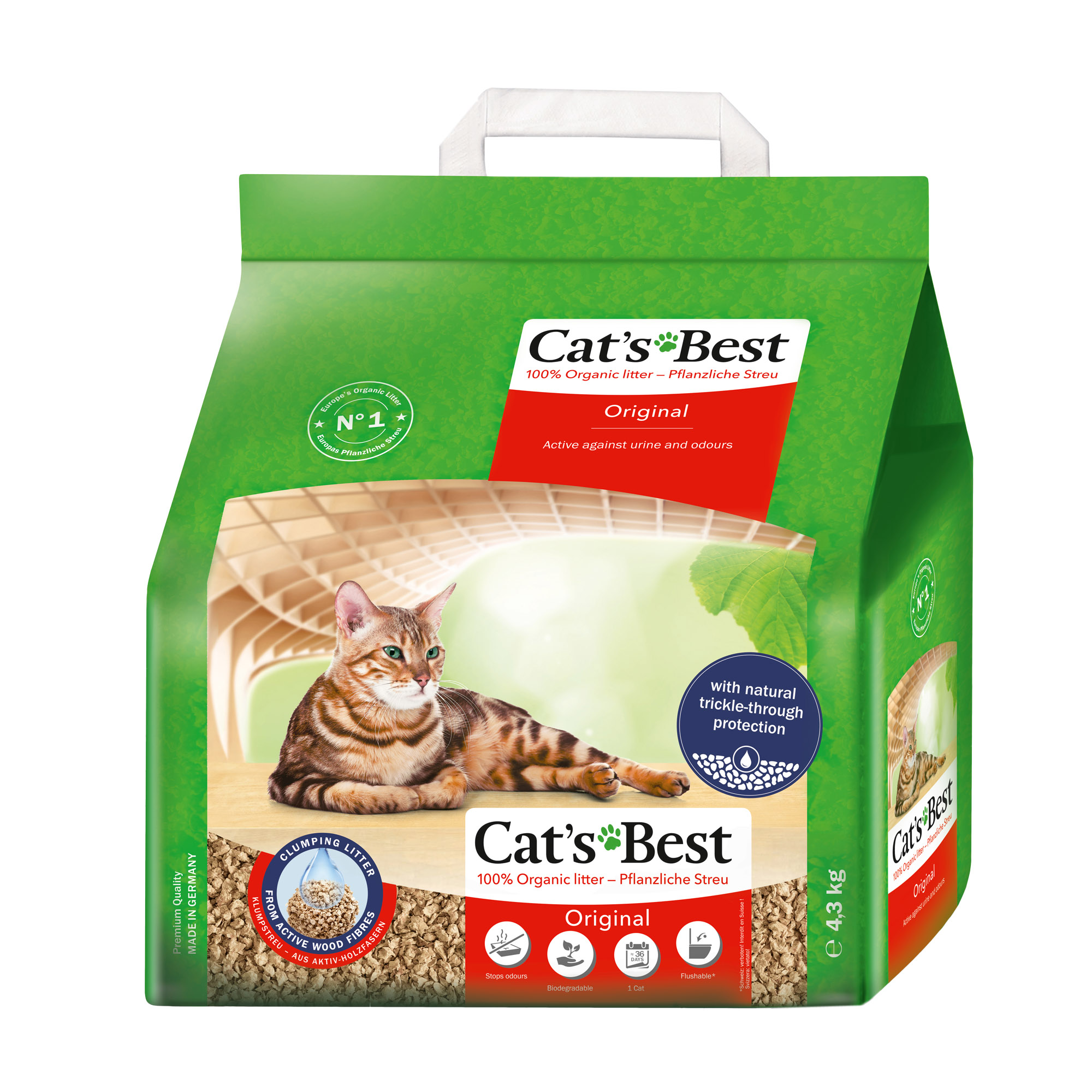 07.18a Cat's Best Original 10L - 4.3kg