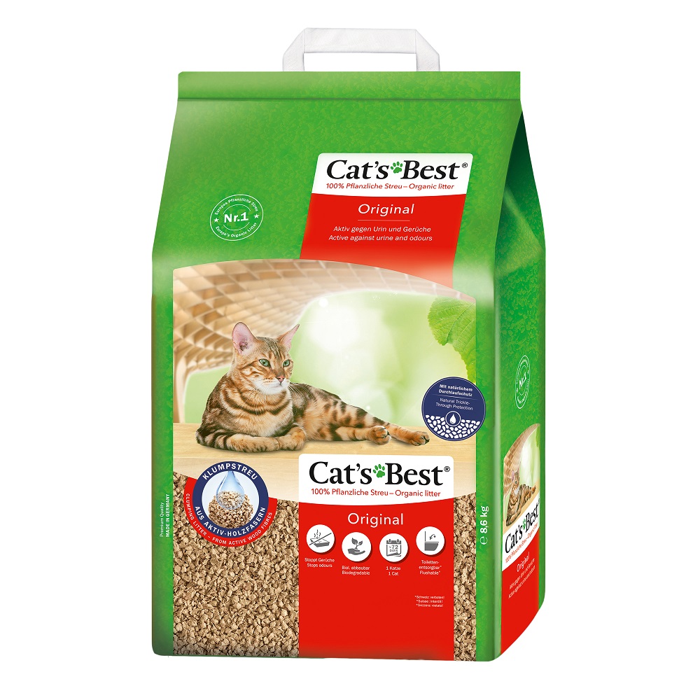 07.18b Cat's Best Original 20L - 8.6kg
