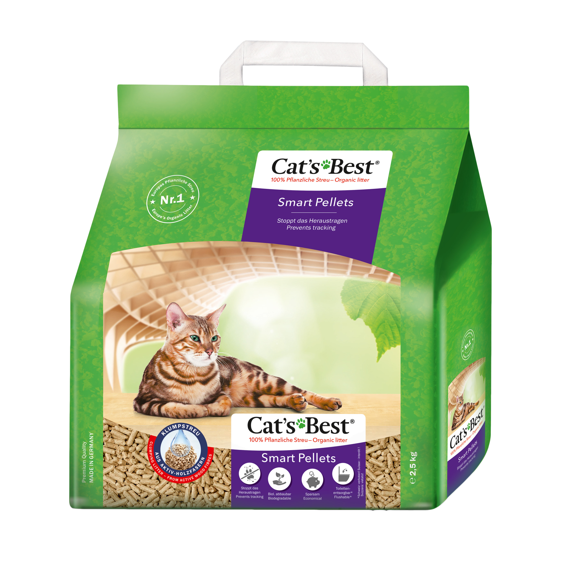 07.21a Cat's Best Smart Pellets 5L - 2.5kg