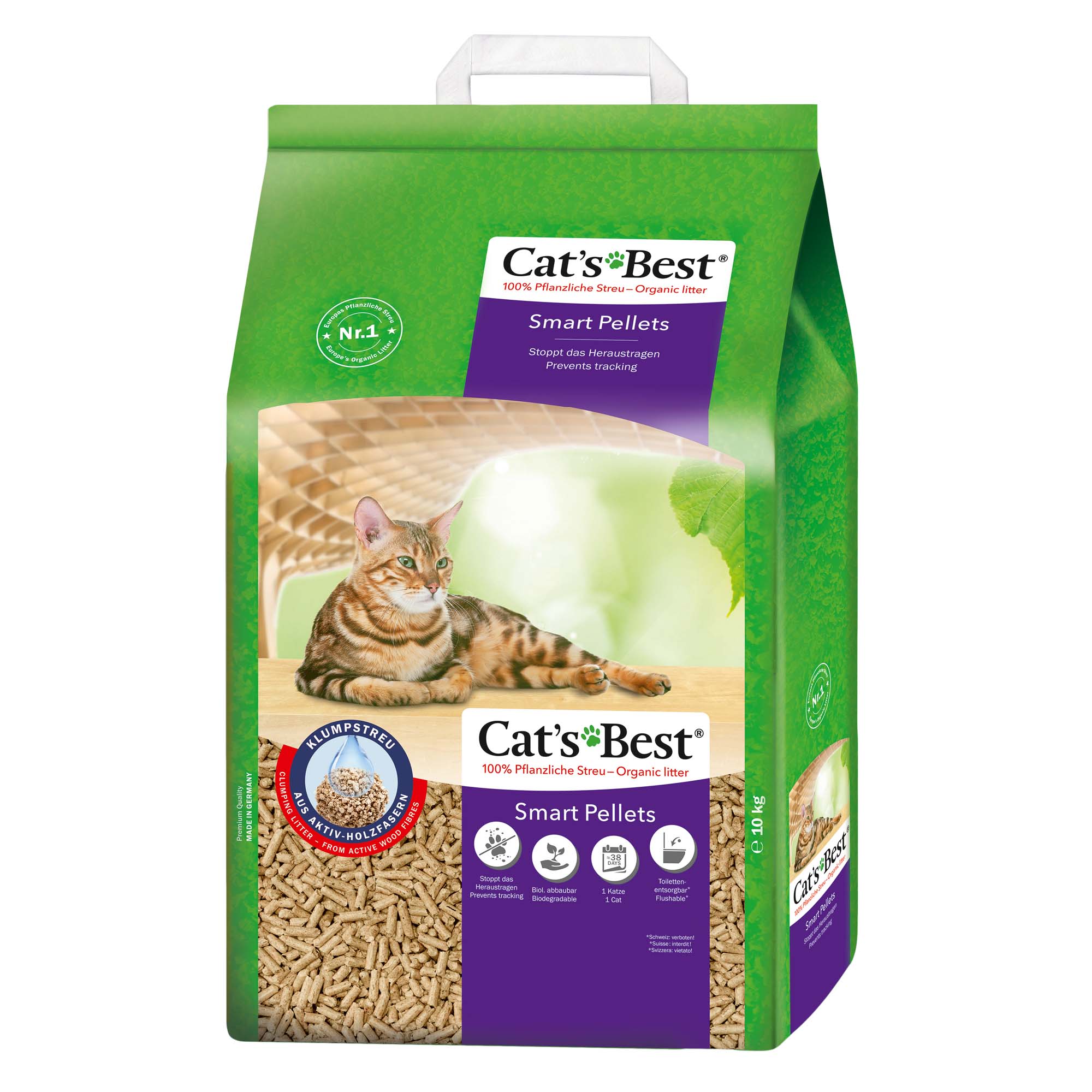 07.21c Cat's Best Smart Pellets 20L - 10kg