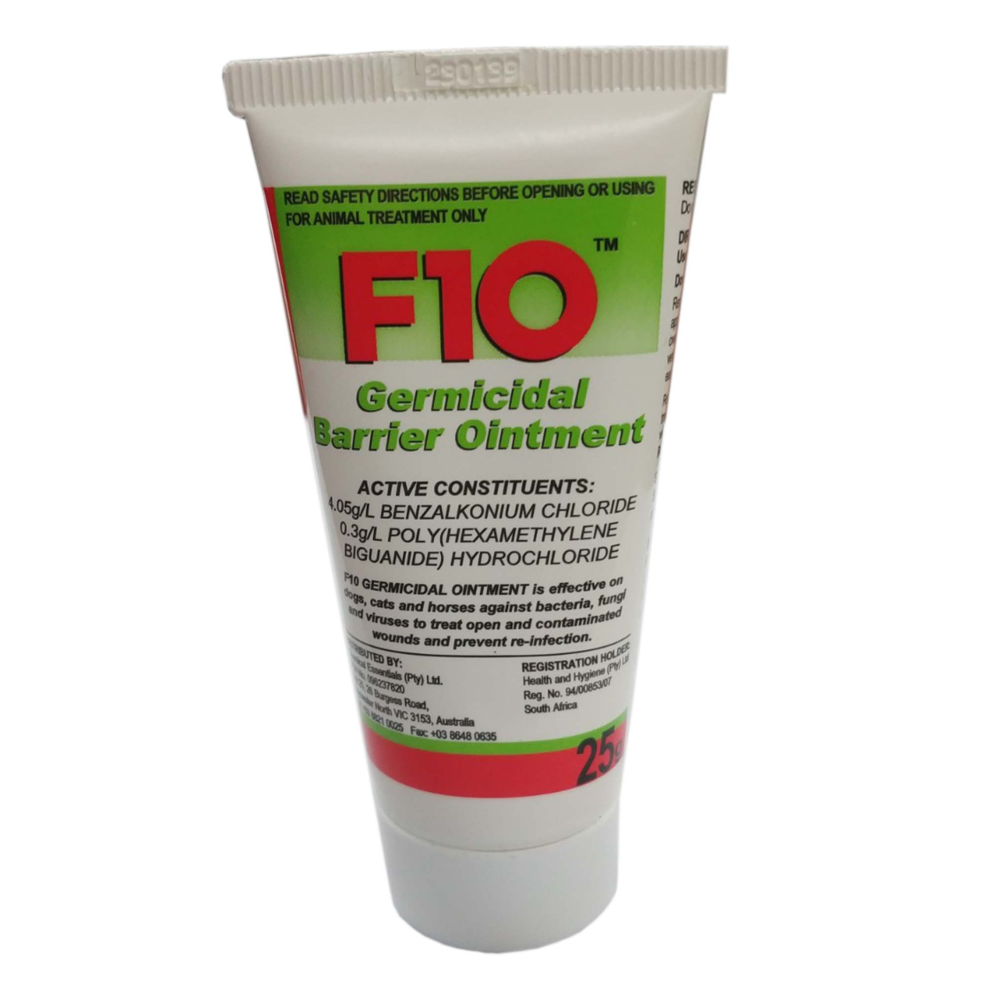 08.14 F10 Germicidal Barrier Ointment 25g