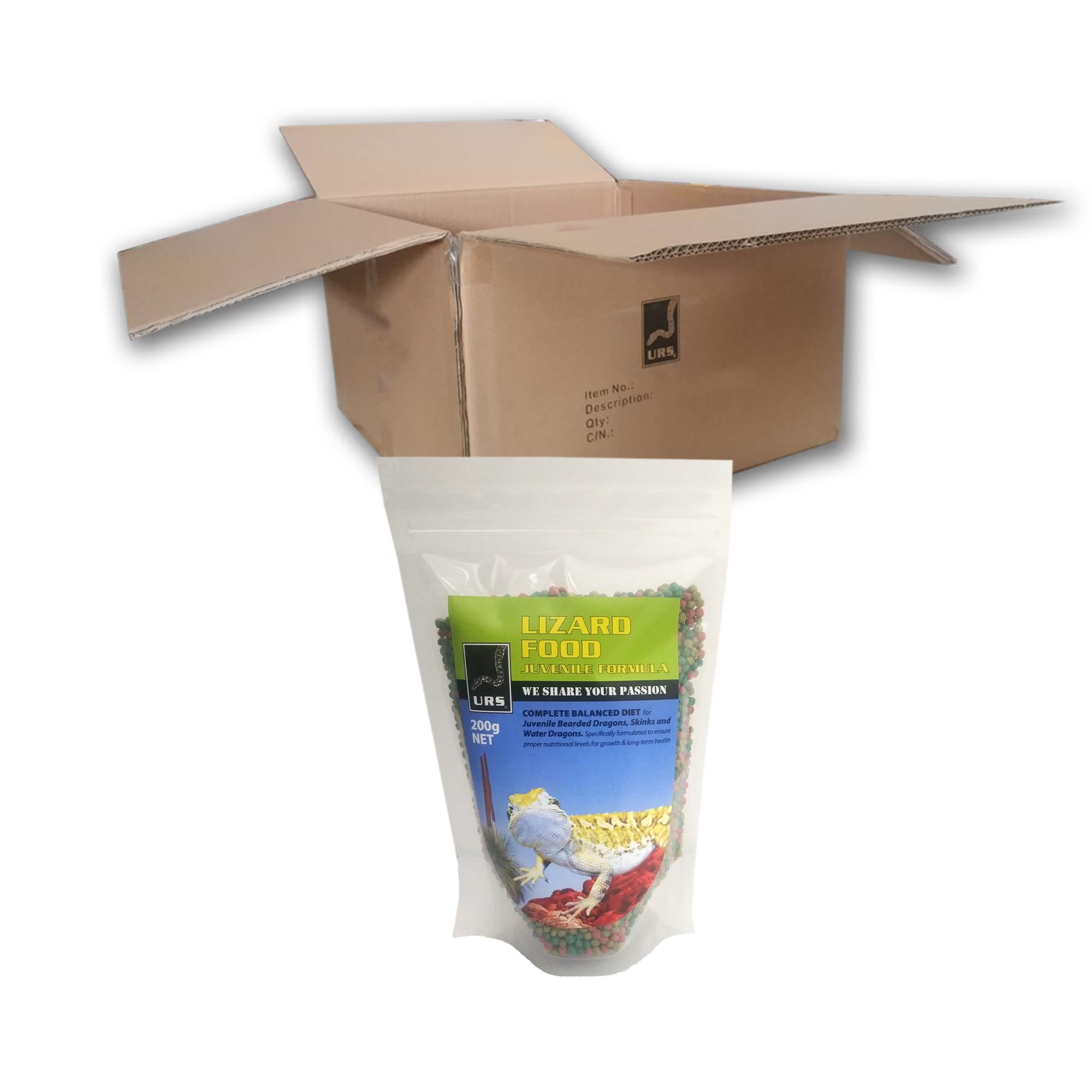 10.04j URS Lizard Food - Juvenile 200g (BOX of 30)