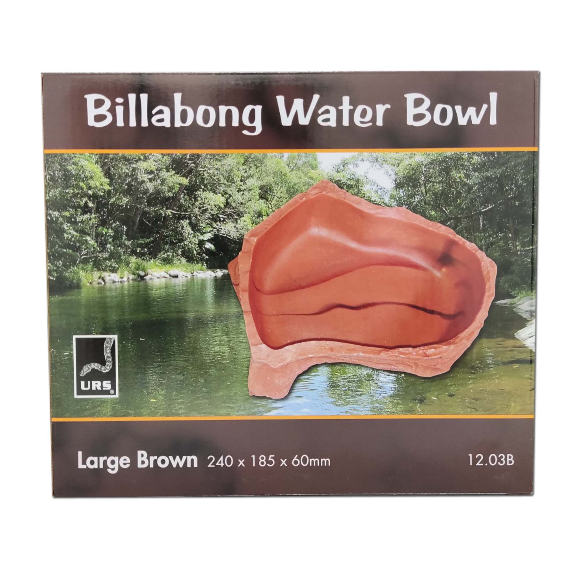 12.03B Billabong Water Bowl - Lge Brown