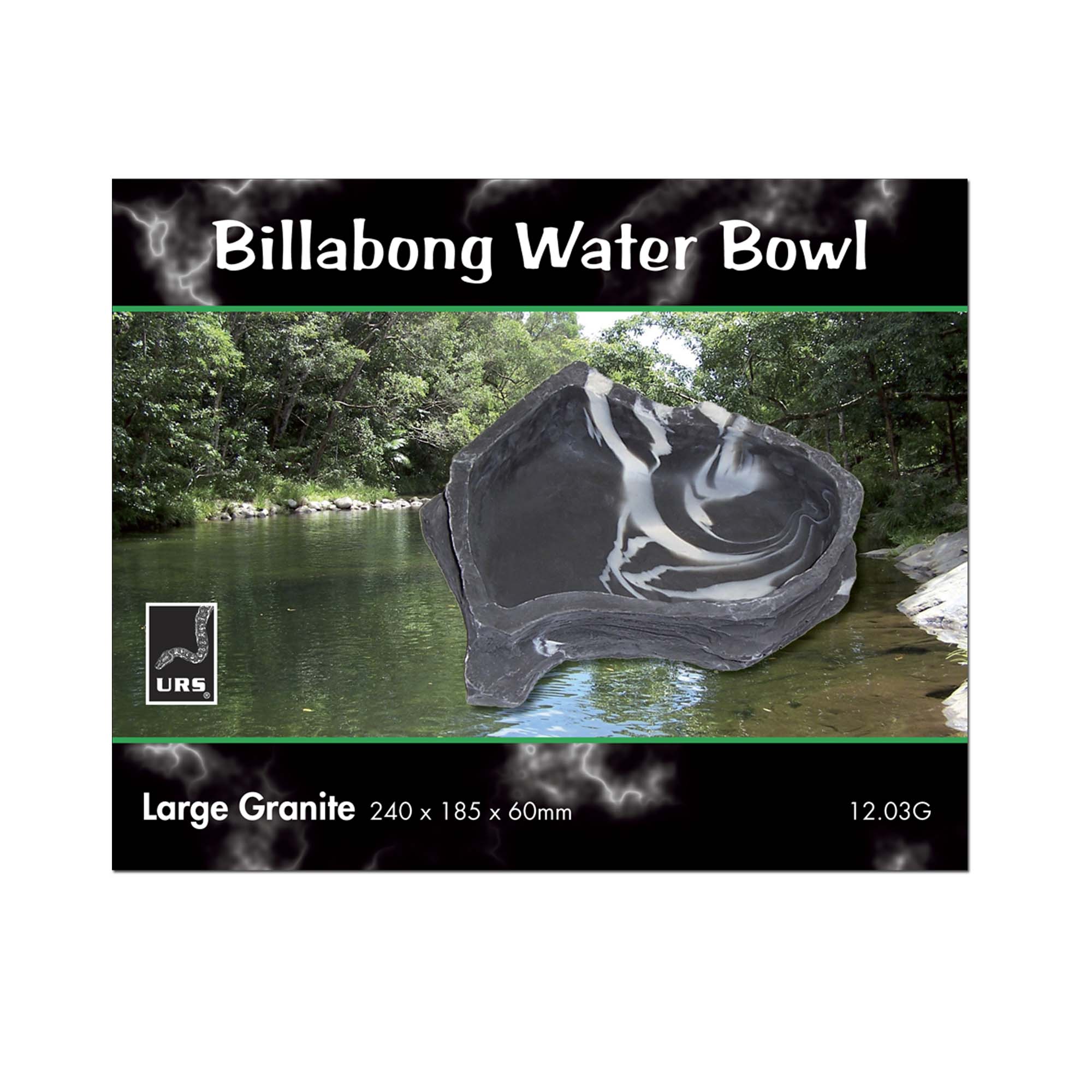 12.03G Billabong Water Bowl - Lge Granite
