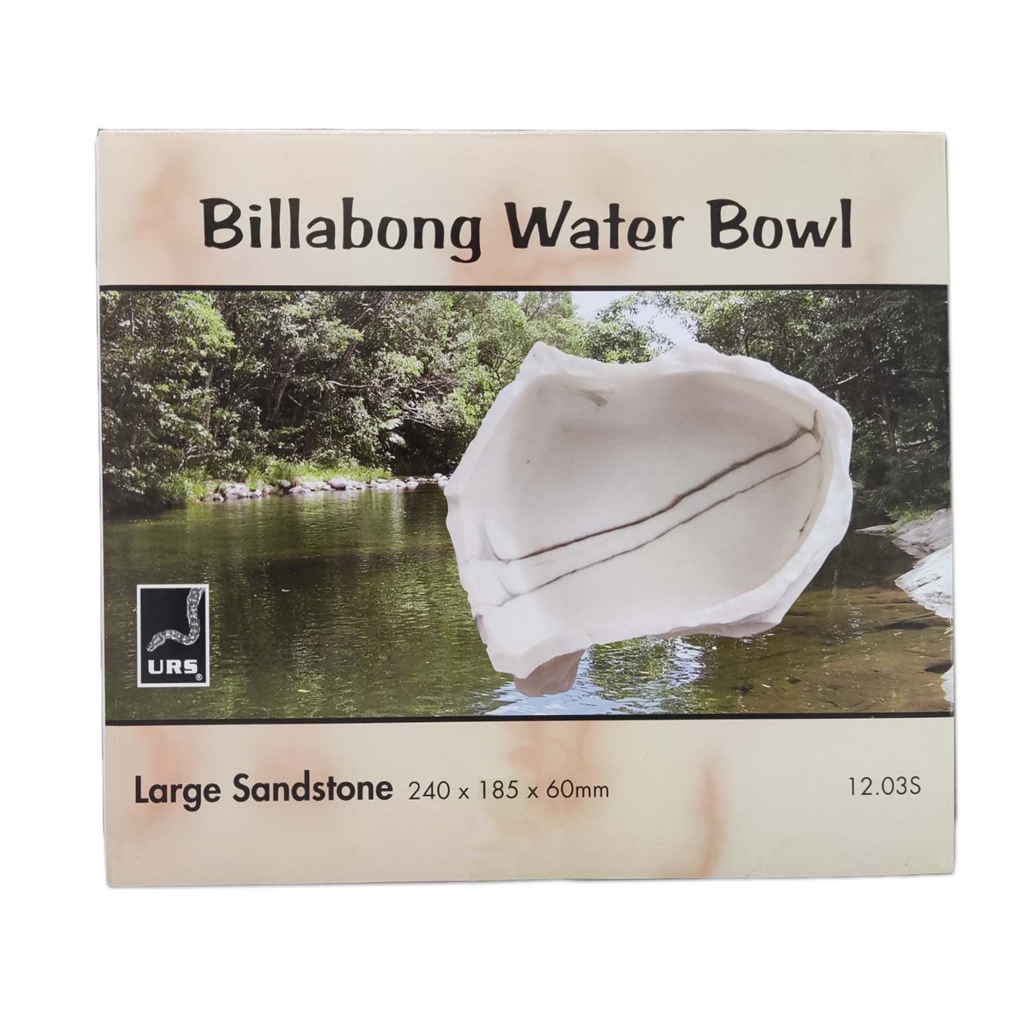 12.03S Billabong Water Bowl - Lge Sandstone