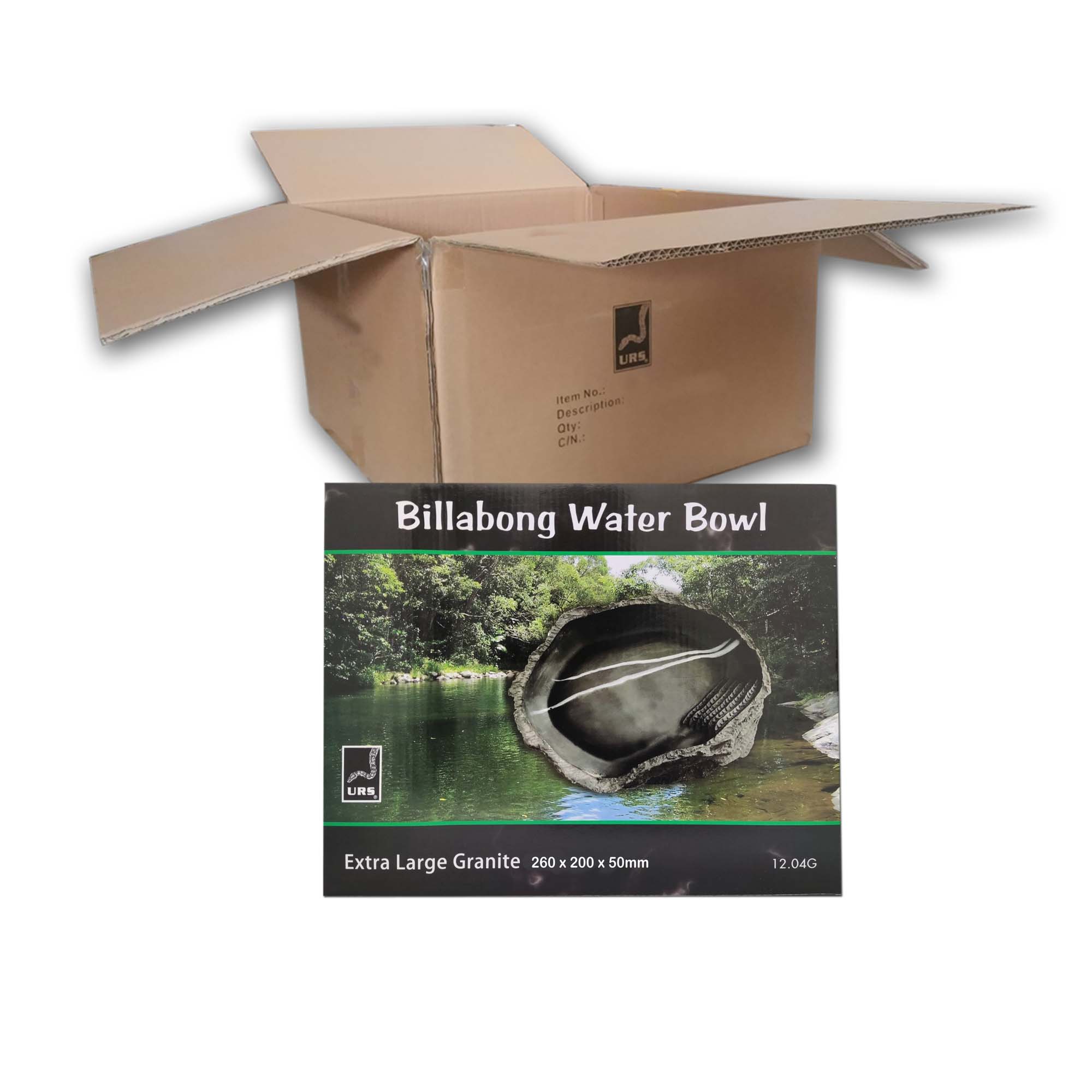 12.04G Billabong Water Bowl - Xlg Granite (BOX of 10)