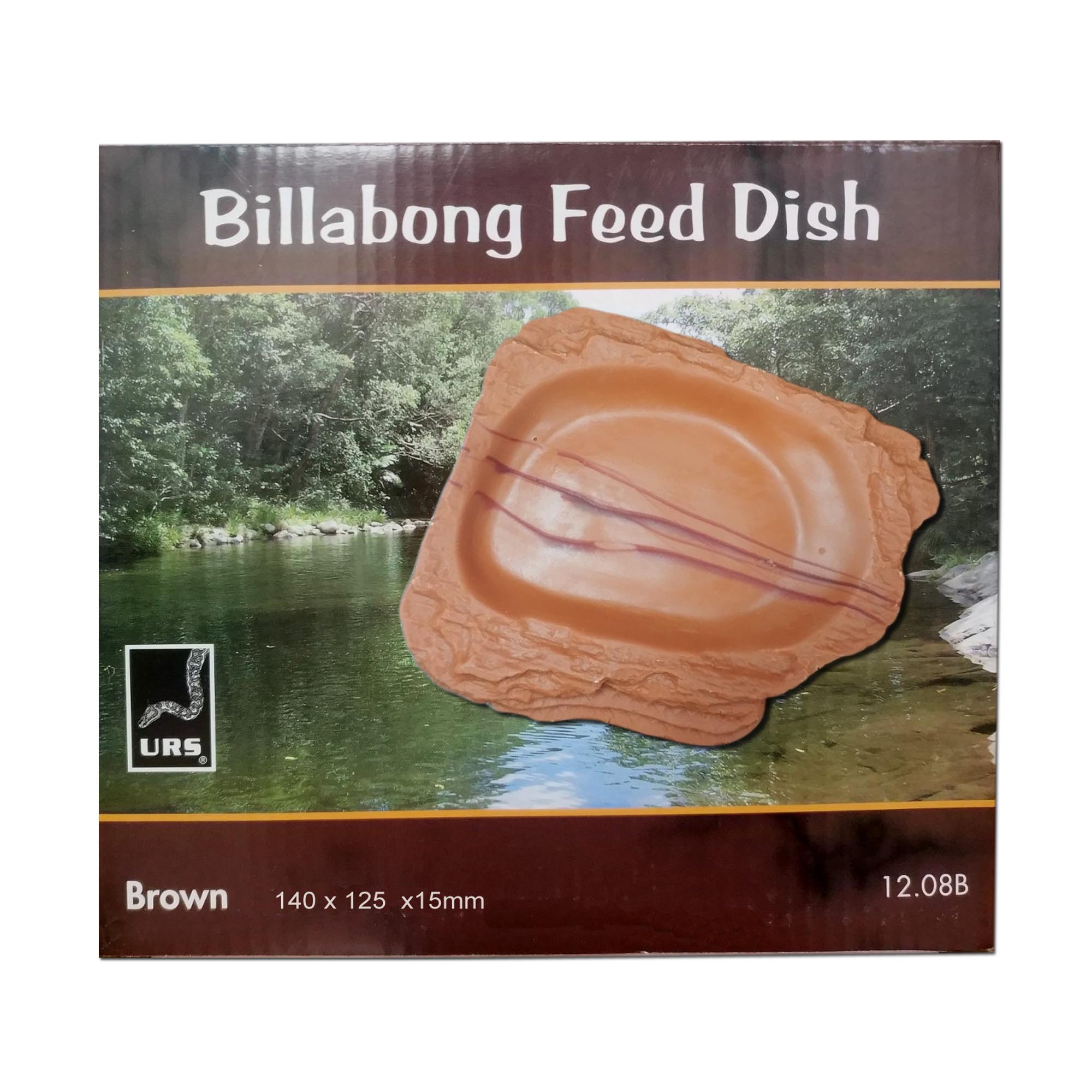 12.08B Billabong Feeding Dish - Brown