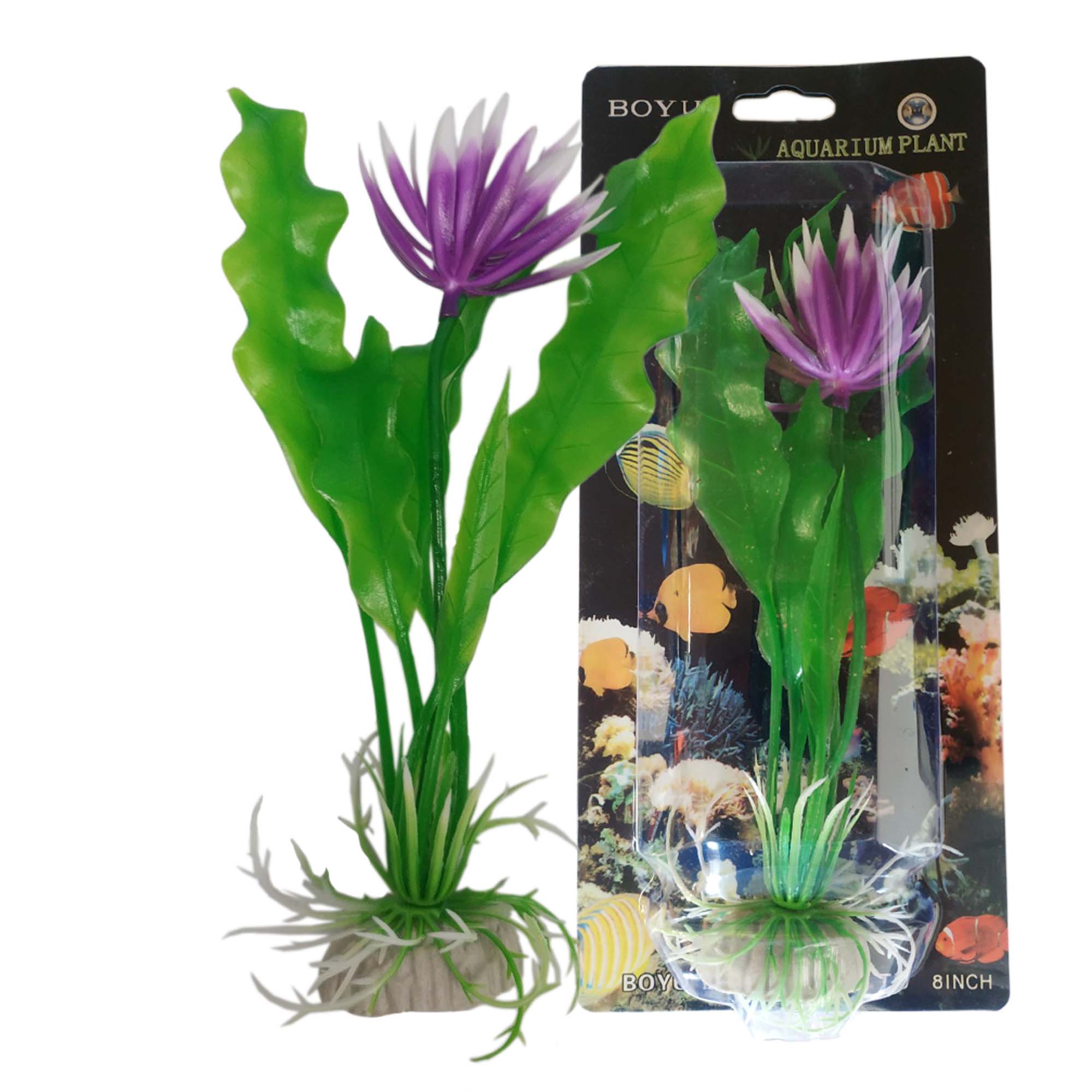 AP038 Plastic Plant - 8 inch