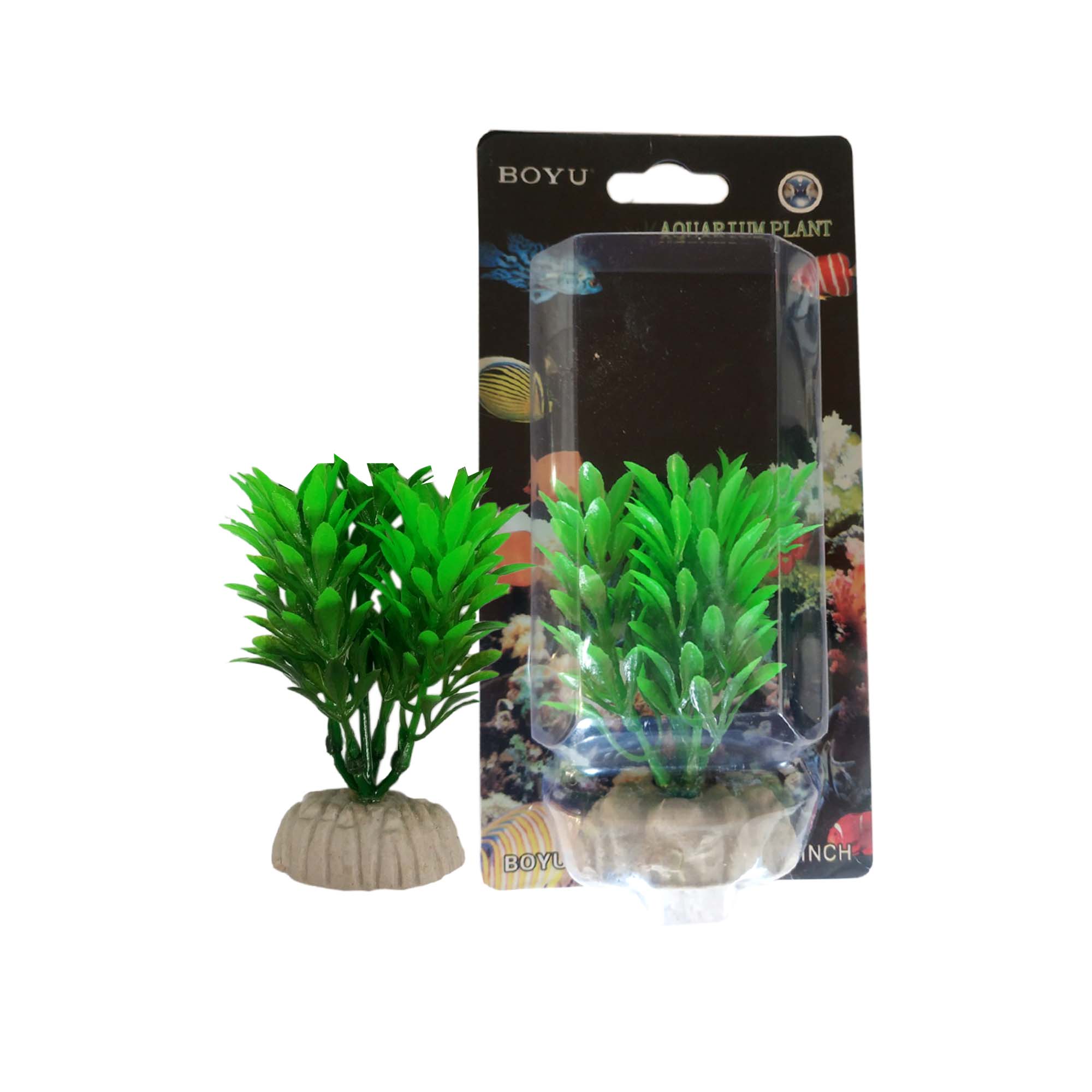 AP039 Plastic Plant - 4 inch