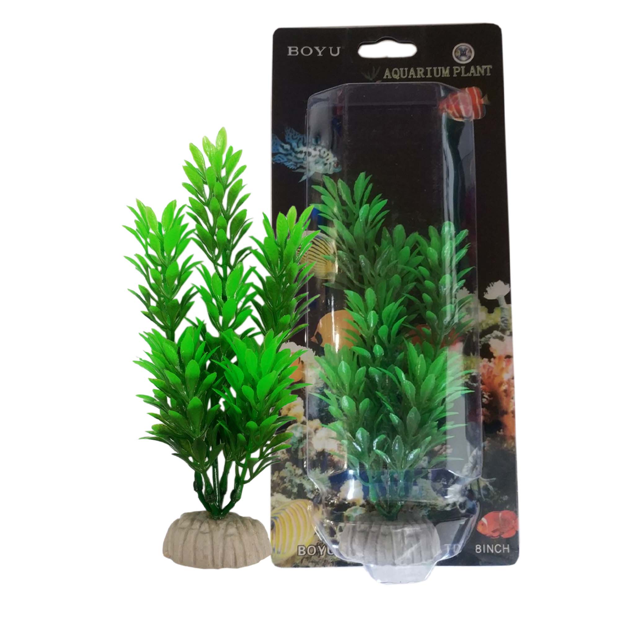 AP039 Plastic Plant - 8 inch