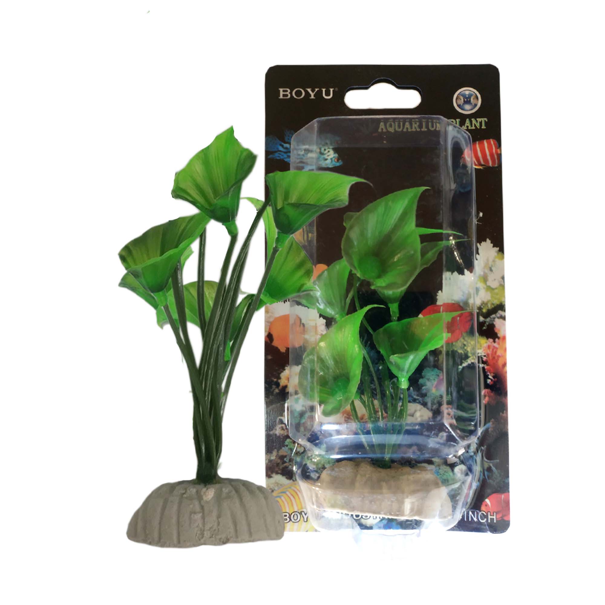 AP081 Plastic Plant - 4 inch
