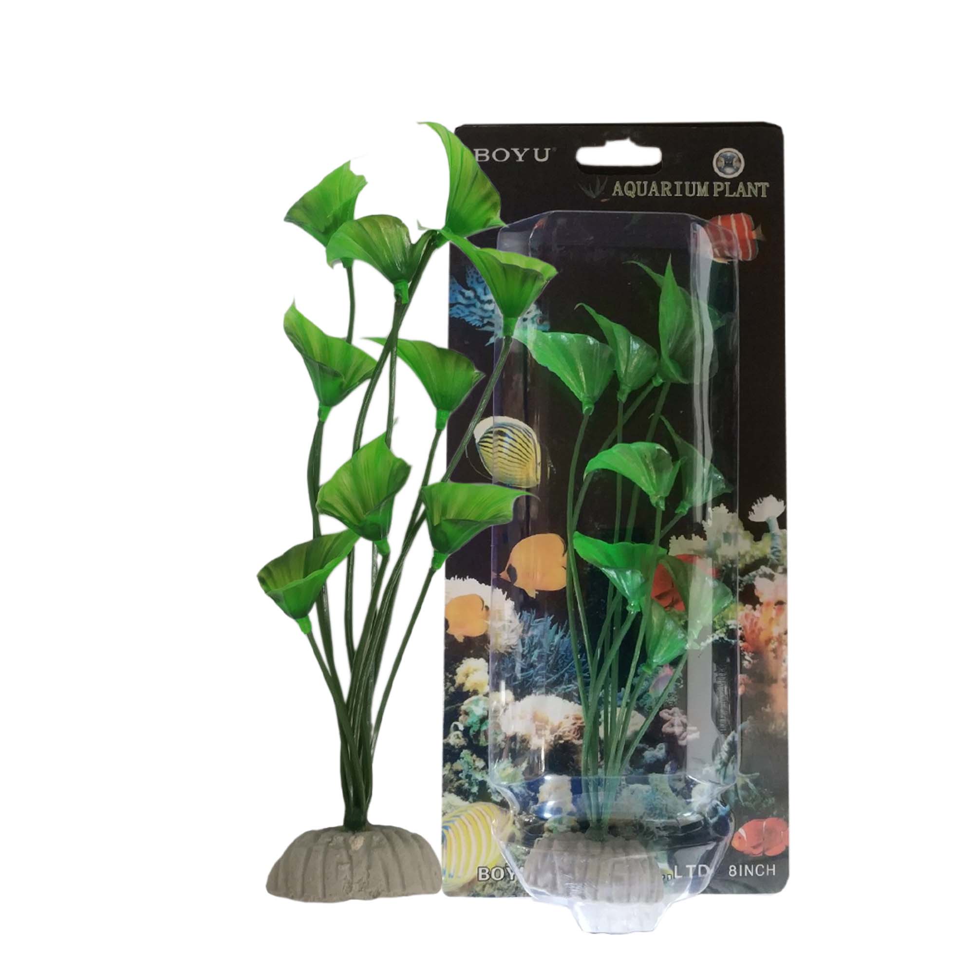 AP081 Plastic Plant - 8 inch