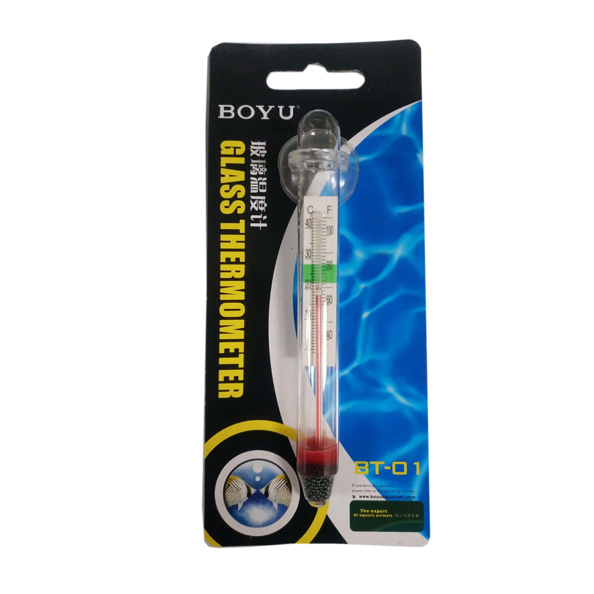 A.BT01 Suction Glass Thermometer