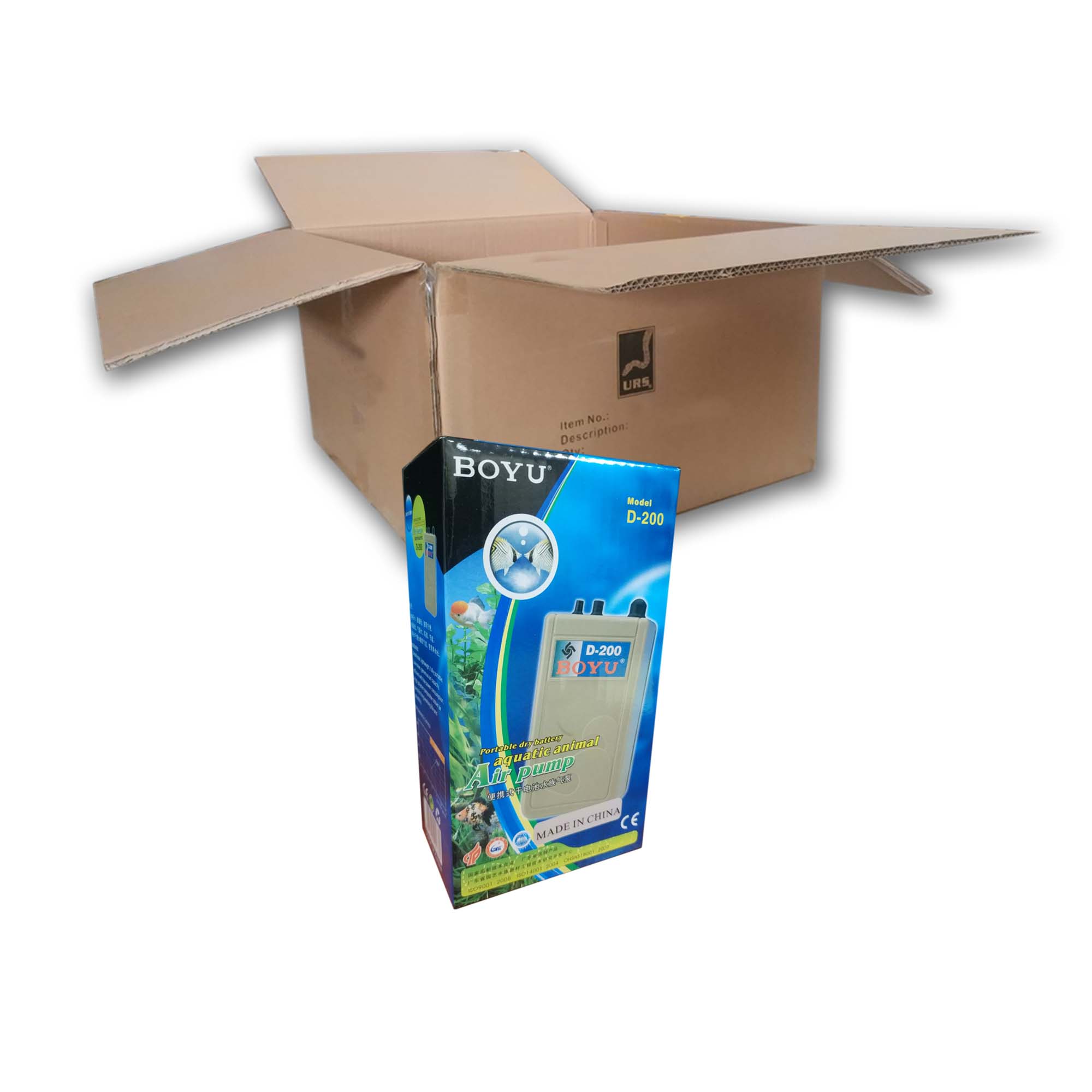 A.D200 BOYU Battery Air Pump (BOX of 60)