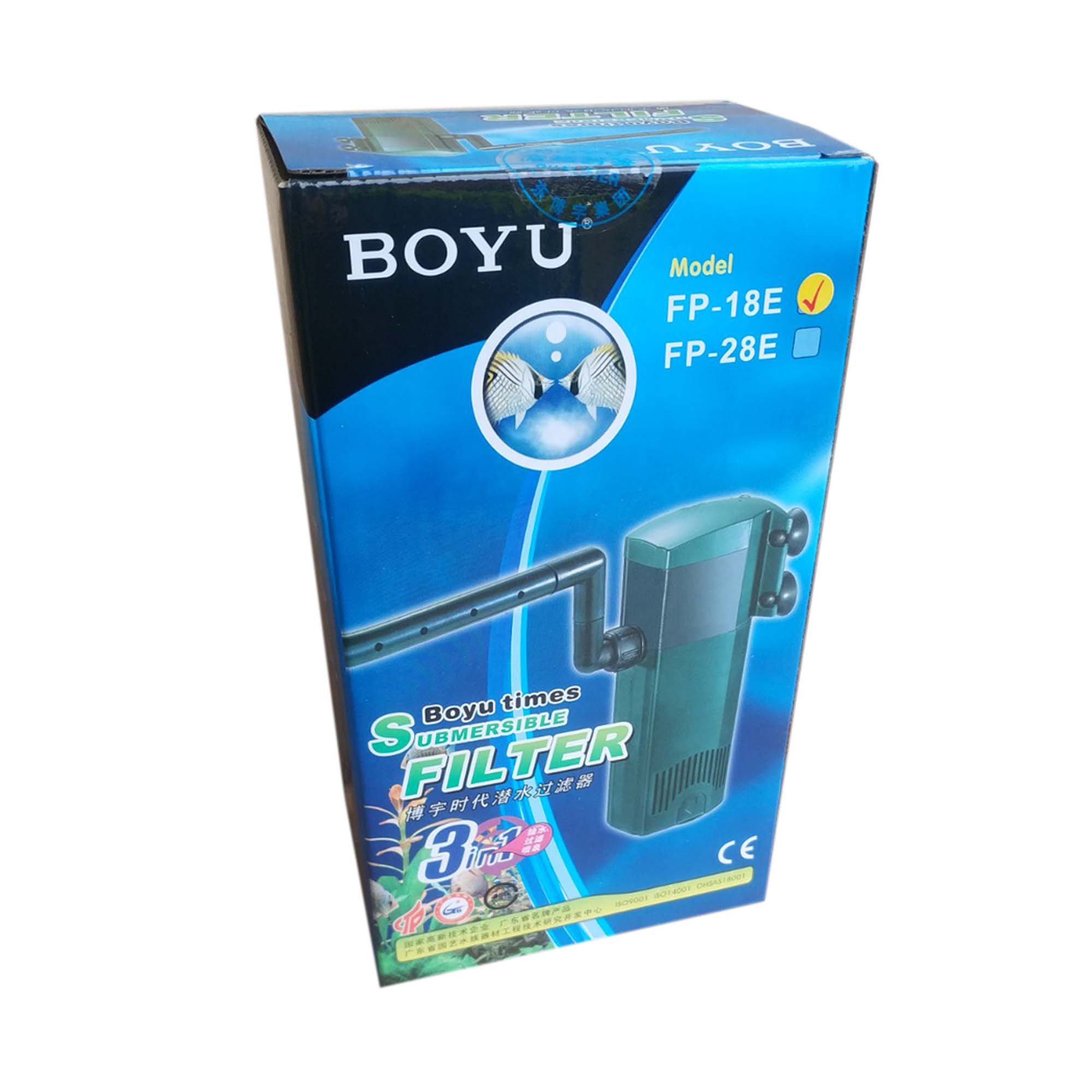 A.FP18E Boyu Submersible Filter 750L/h