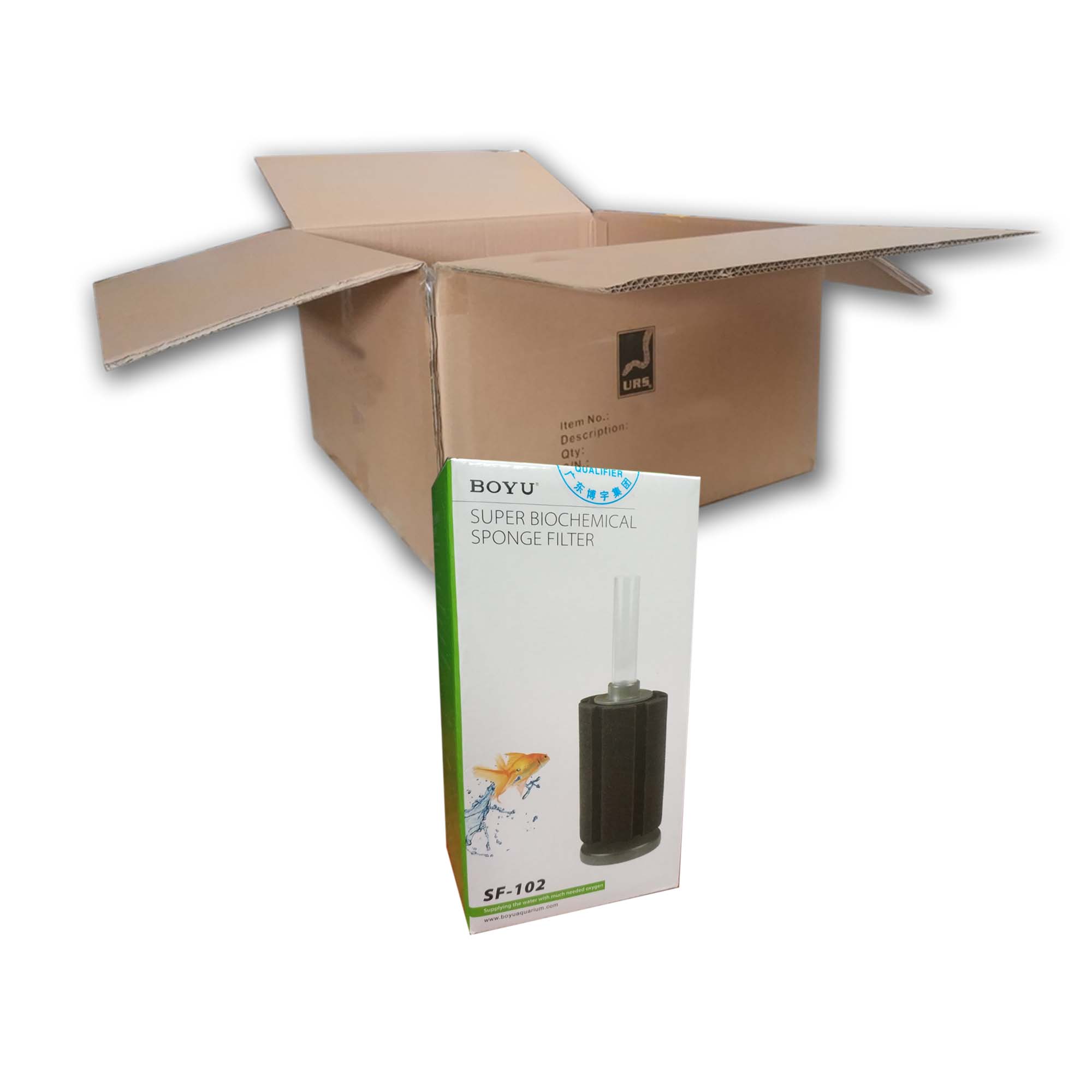 A.SF102 Medium Bio Sponge Filter (BOX of 60)