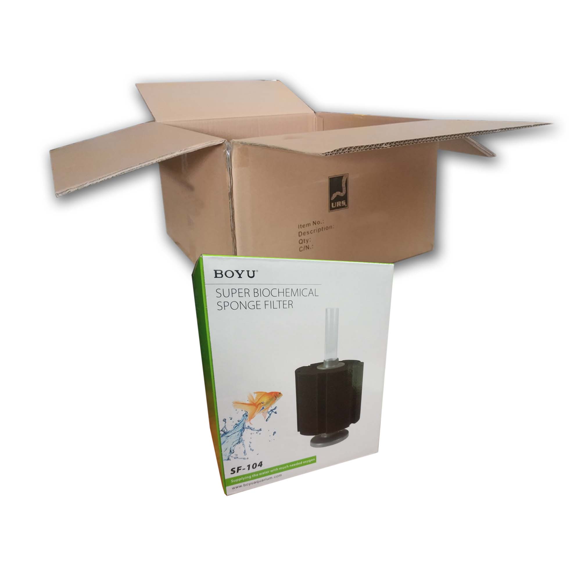 A.SF104 Large Bio Sponge Filter (BOX of 48)