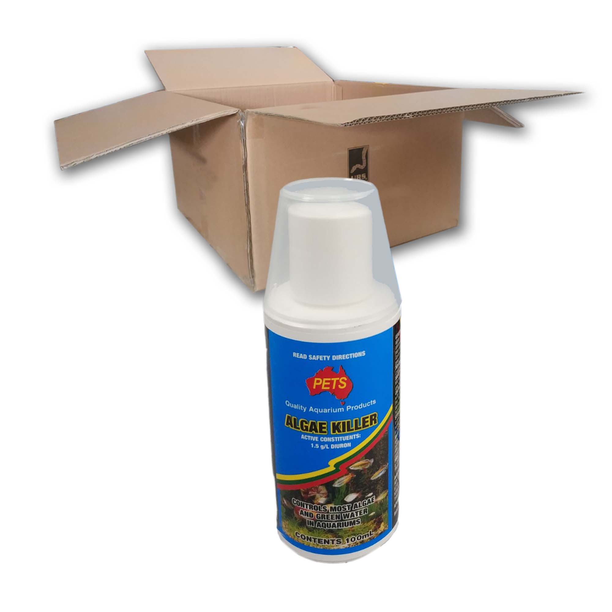 APS200402 PETS Aquarium Algae Killer 100ml (BOX 72)