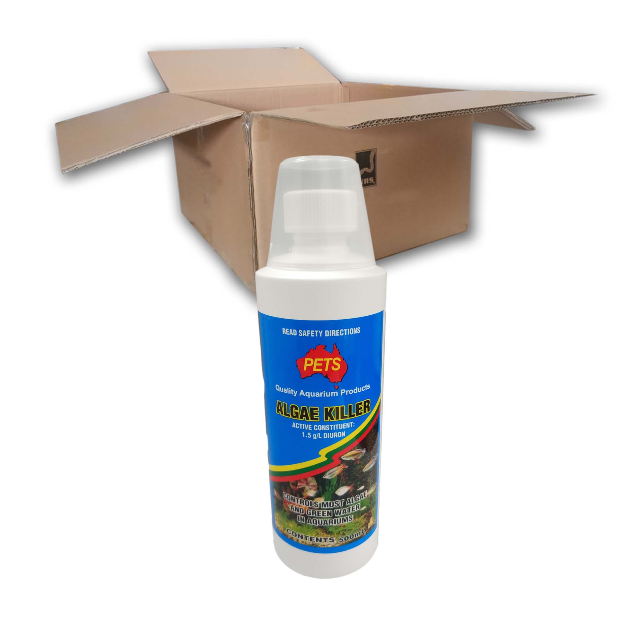 APS200410 PETS Aquarium Algae Killer 500ml (BOX 16)