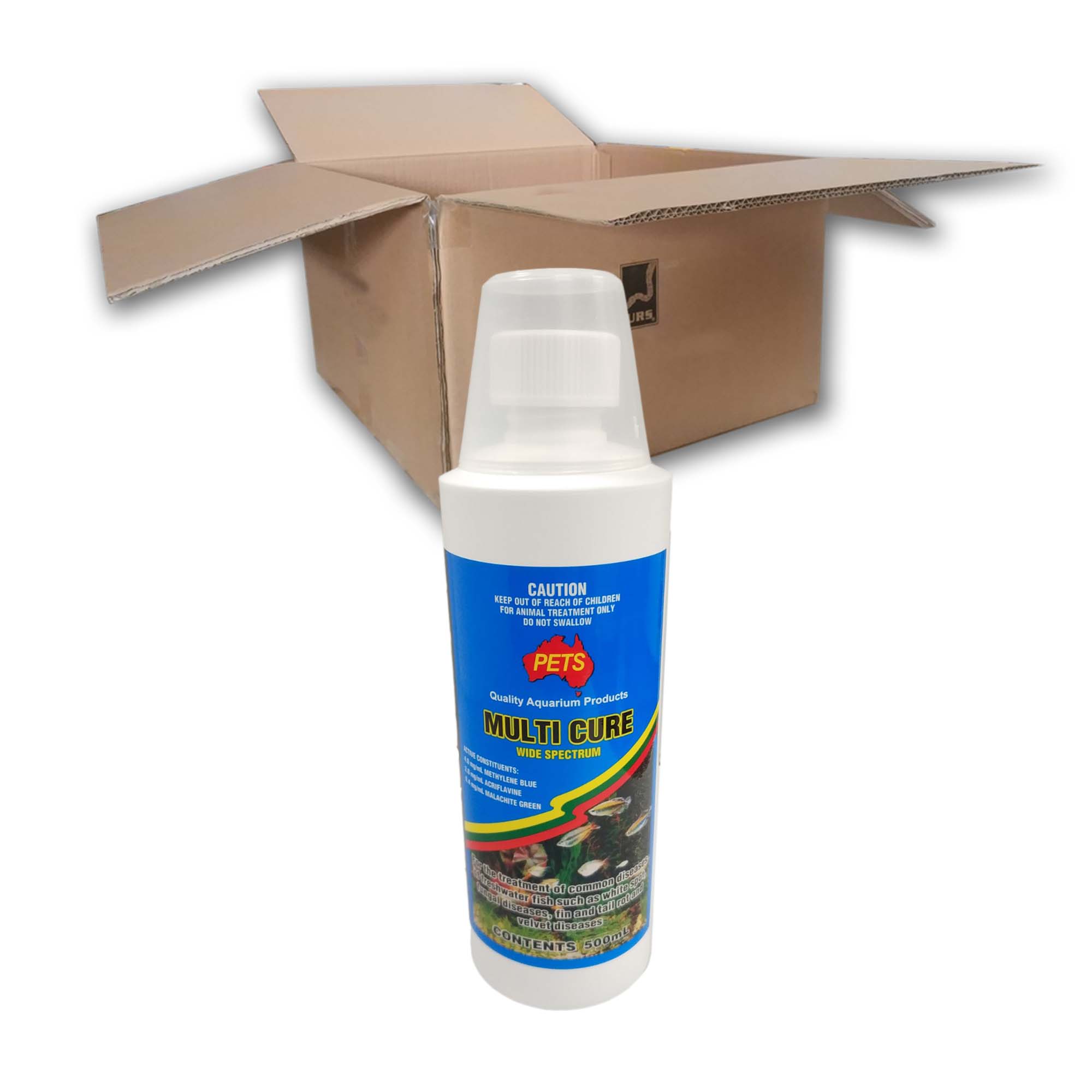 APS200710 PETS Aquarium Multicure 500ml (BOX 16)