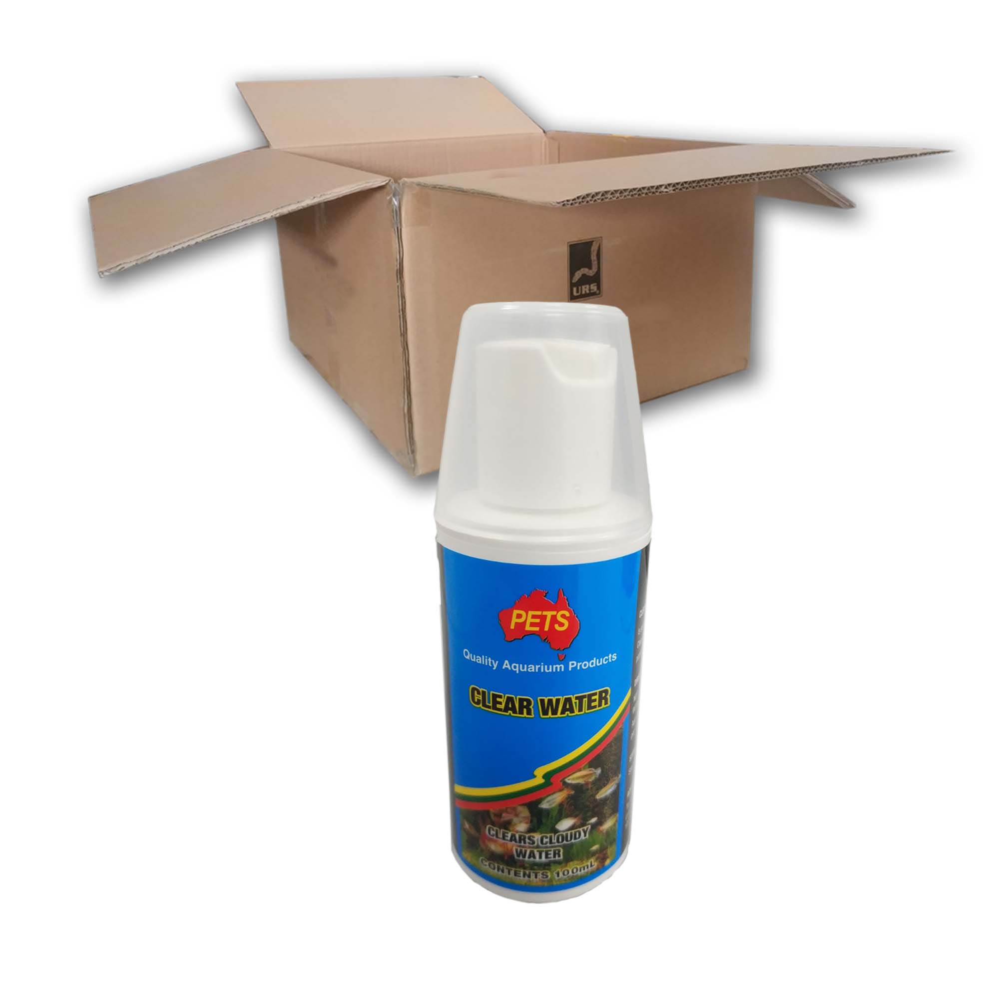 APS200802 PETS Aquarium Clearwater 100ml (BOX 72)