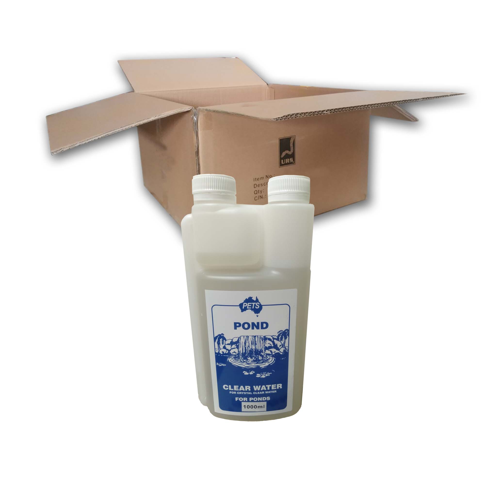 APSPC1000 Pets Pond Clear 1000ml (BOX of 6)