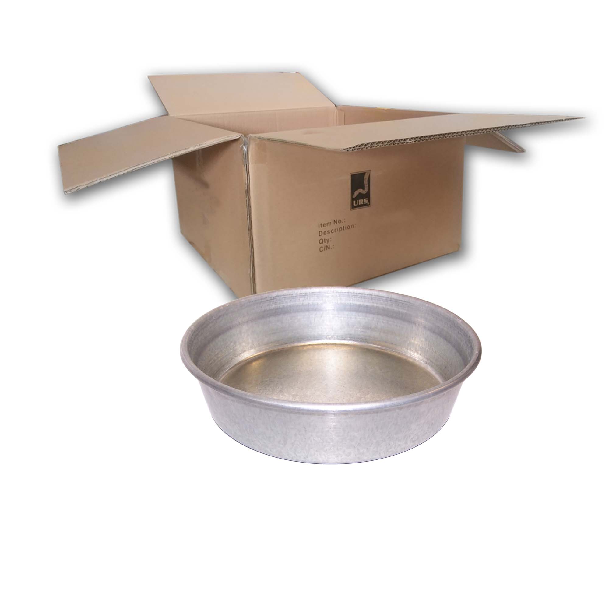 B.D-8 Galvanised Dish 8inch (20cm) (BOX of 24)