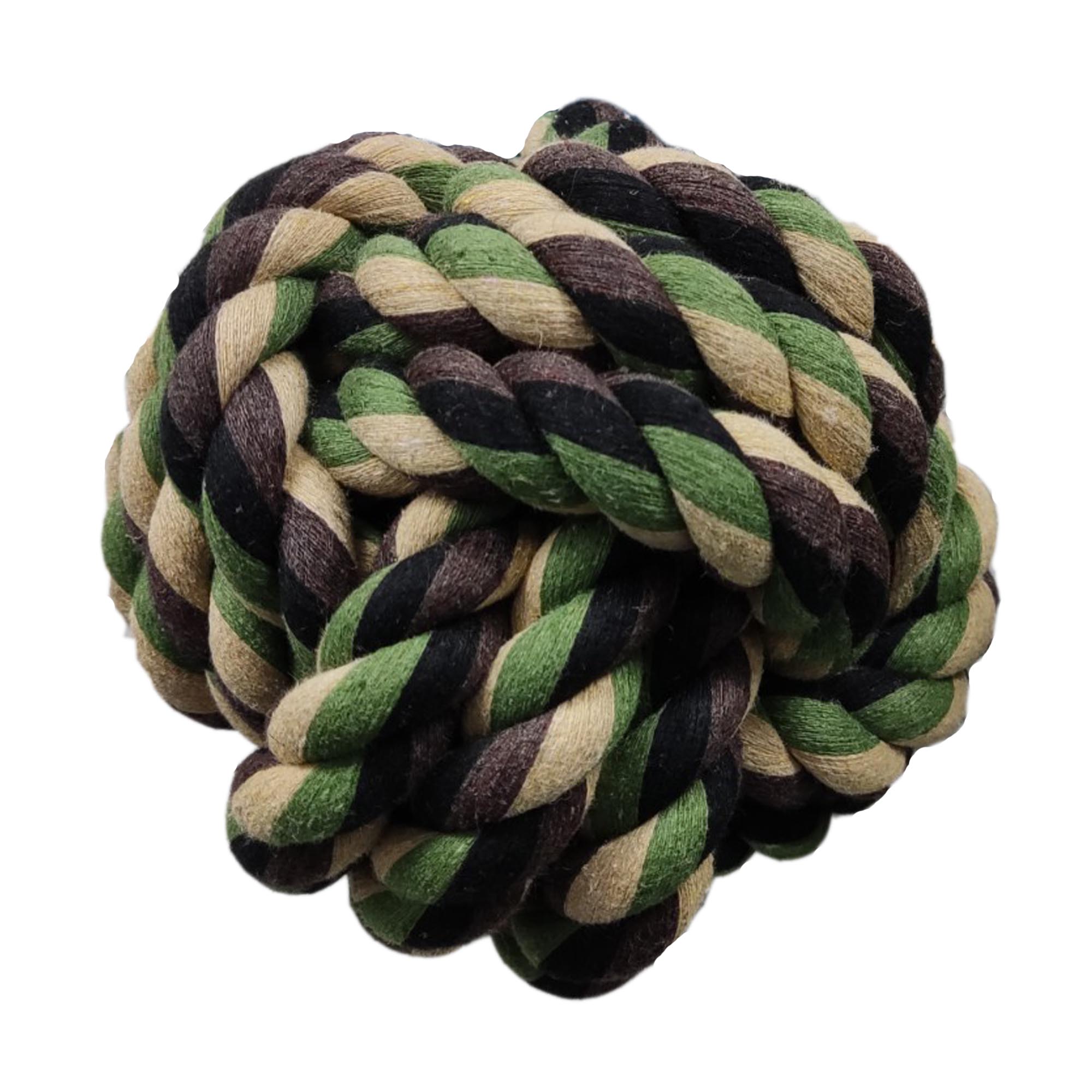 D.MCRKB1 - Camo Rope Knot Ball 14cm