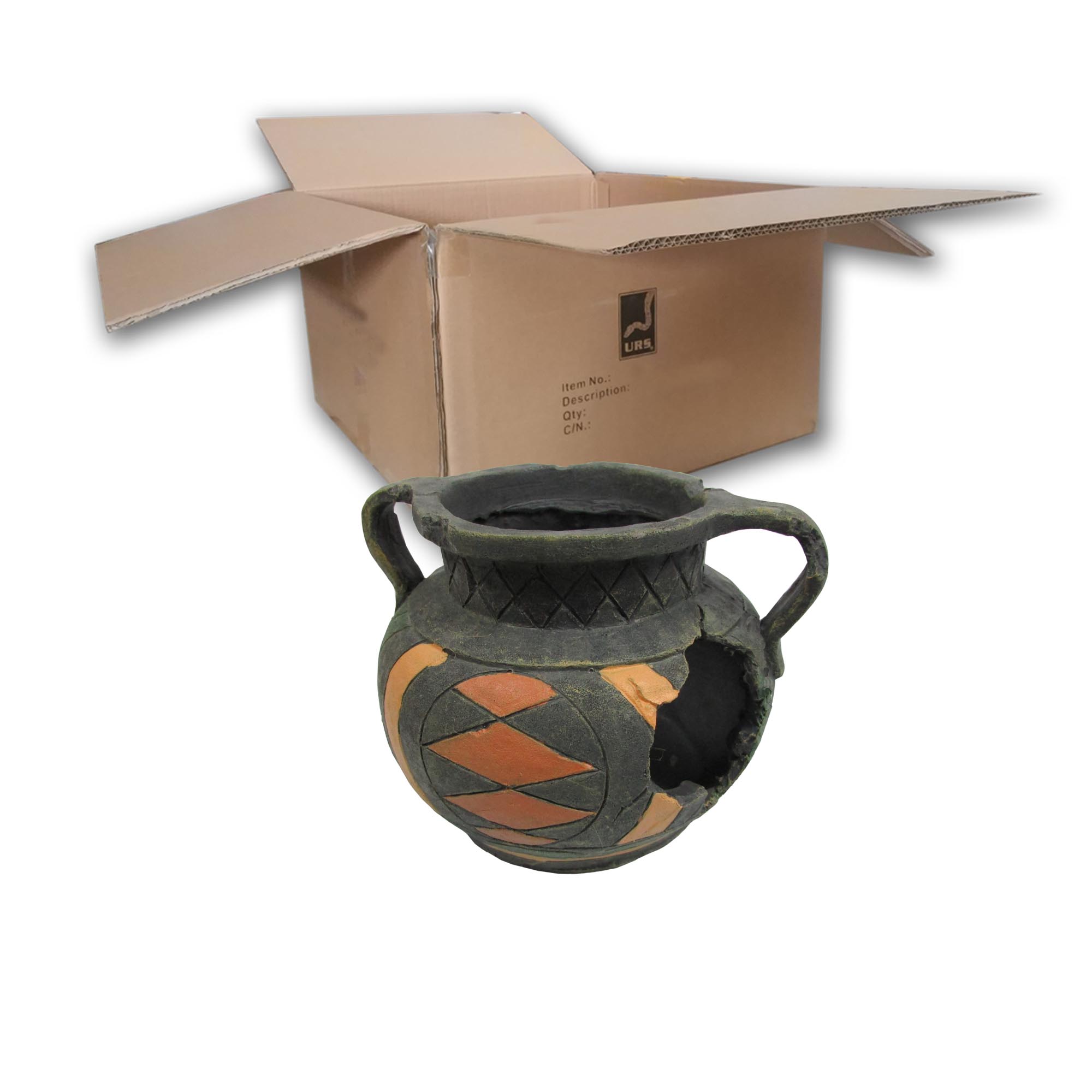 O.SRBPM Round Broken Pot Med (BOX of 36)
